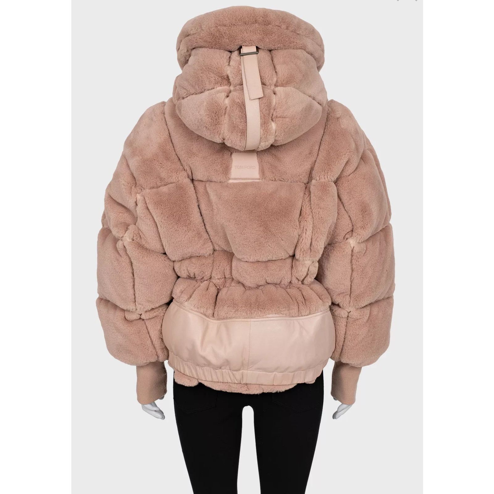 Tom Ford Tom Ford Pink Faux Fur Oversized Puffer Coat Sz. M Size M / US 6-8 / IT 42-44 - 3 Thumbnail