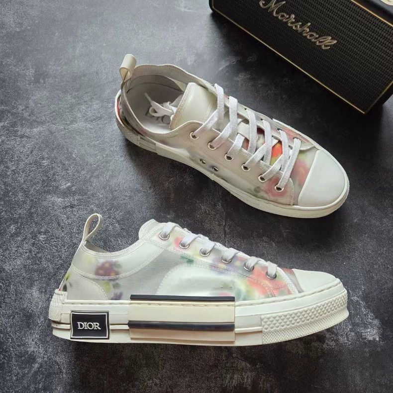 Dior Dior B23 Floral Sneakers Size 40-2506 Size US 7 / EU 40 - 3 Thumbnail