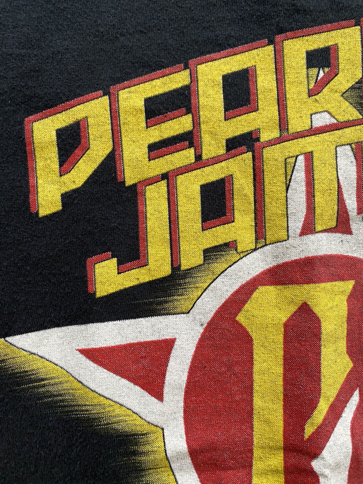 Band Tees × Vintage 2008 Pearl Jam Tour DC NJ NYC Double Sided Black Tee Shirt Size US S / EU 44-46 / 1 - 11 Thumbnail