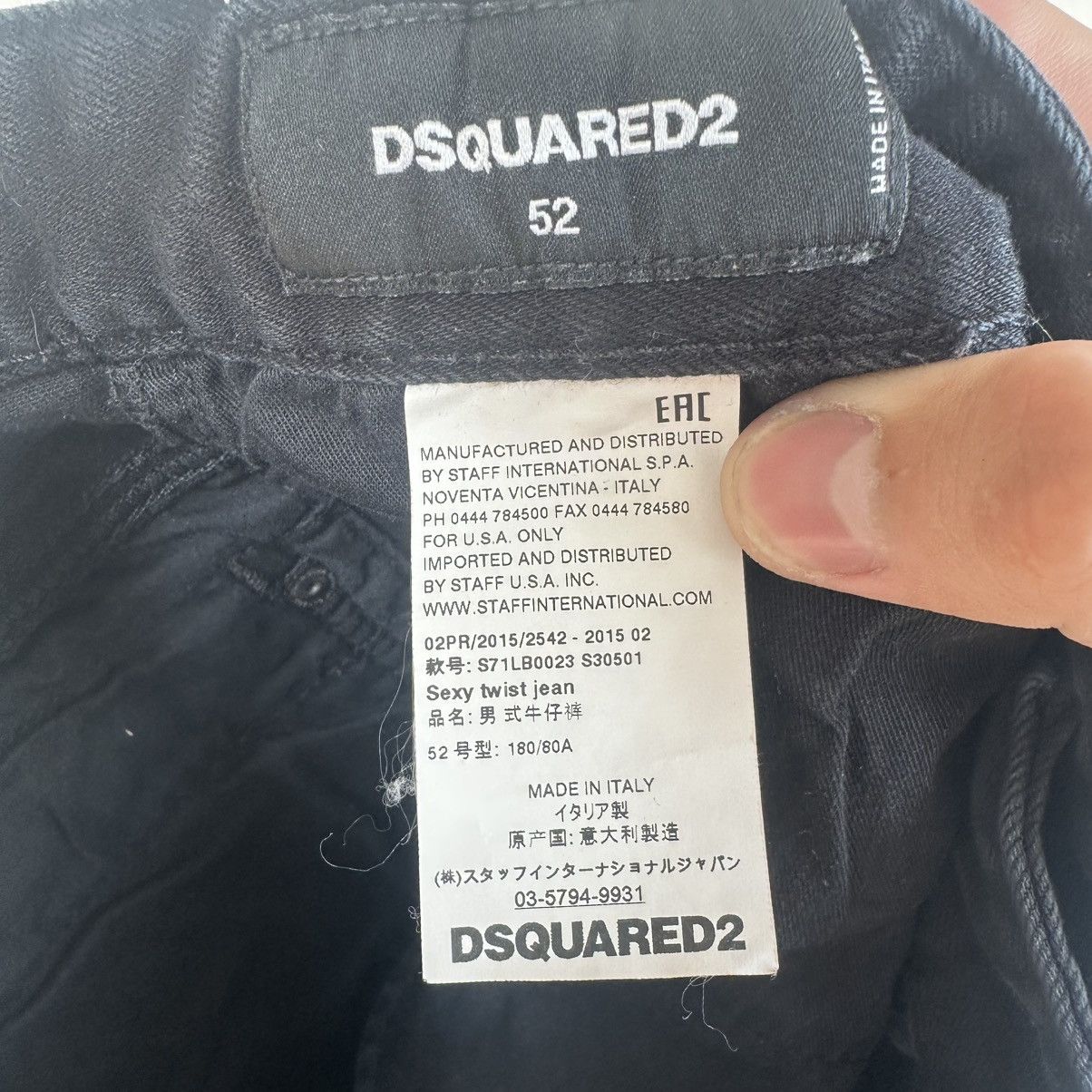 Dsquared2 Dsquared2 sexy twist mens jeans size 52 Size US 36 / EU 52 - 11 Thumbnail