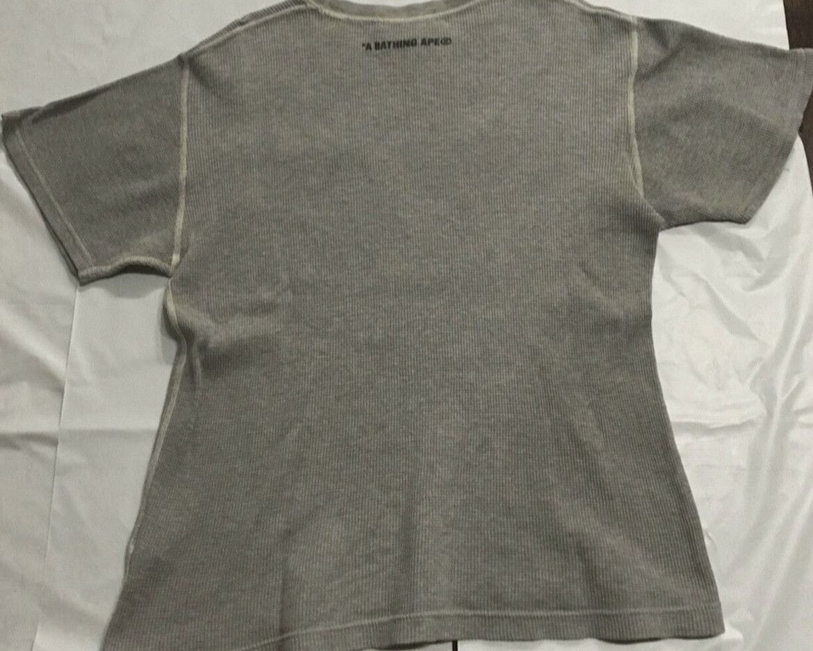 Bape Bape thermal tee shirt Size US M / EU 48-50 / 2 - 2 Thumbnail