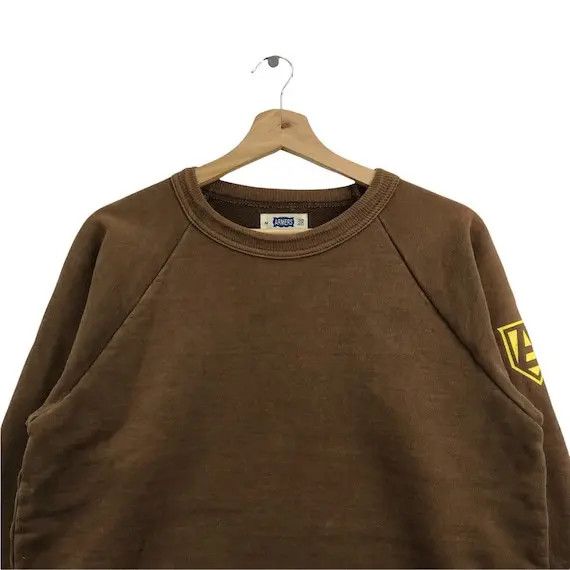 Japanese Brand Vtg 90’ ARMERS UNION MADE Japan Heavy Cotton Sweatshirt Size US M / EU 48-50 / 2 - 7 Thumbnail