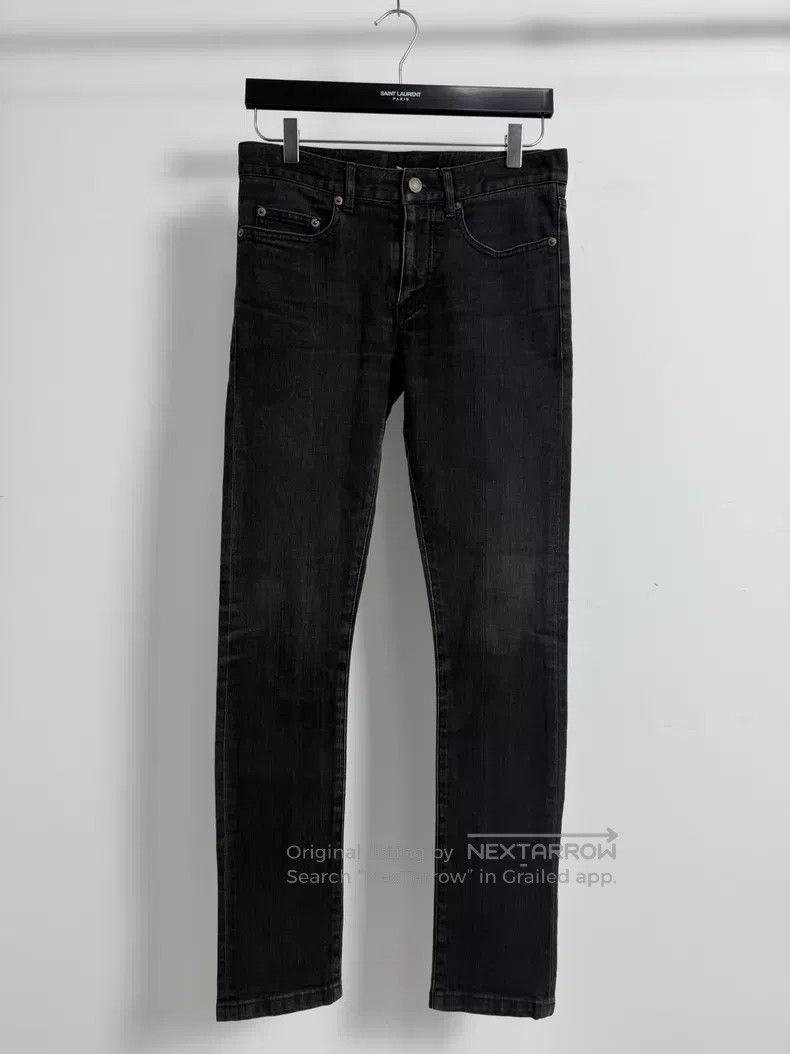 Saint Laurent Paris Saint Laurent Paris Black Basic Denim Pants i Size US 28 / EU 44 - 1 Thumbnail