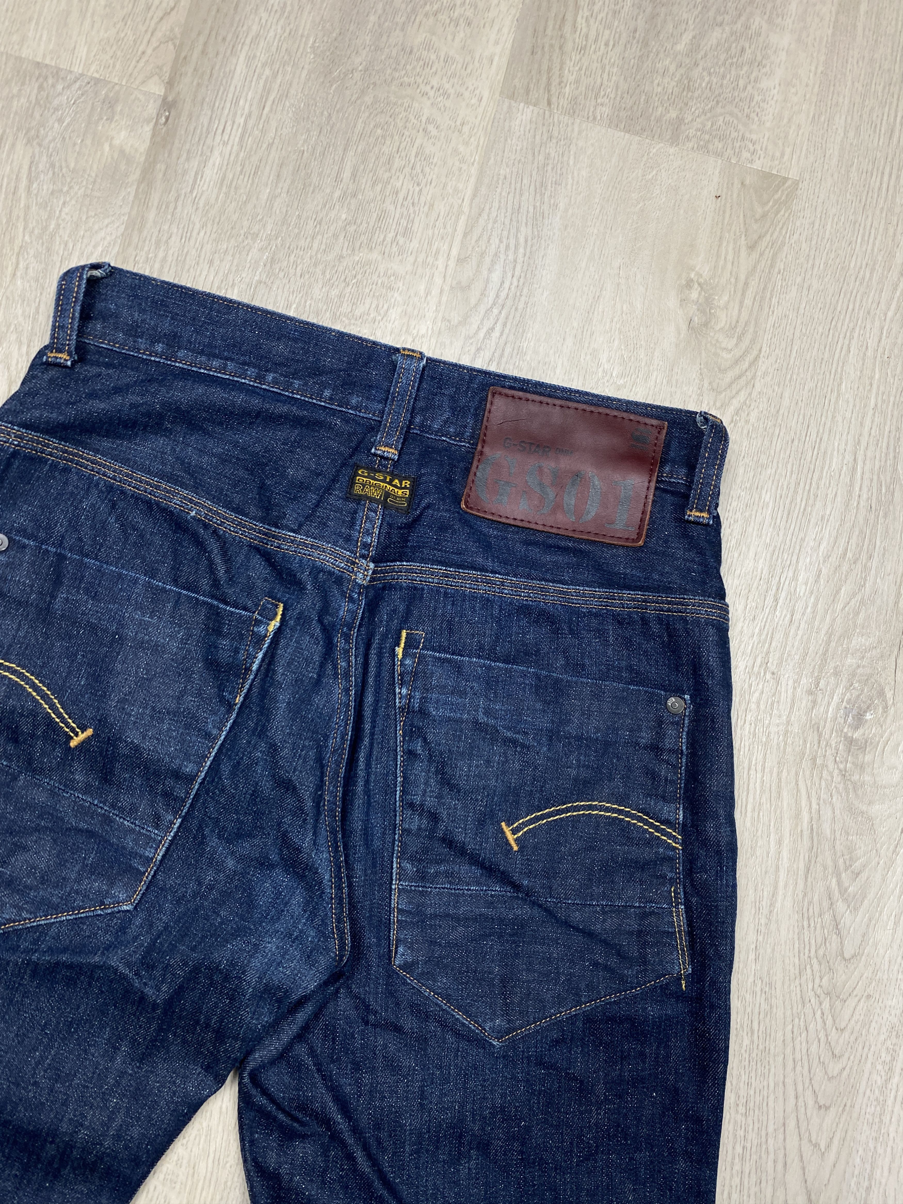 G-Star G Star Raw Vintage Mens Radar Tapered Denim Pants Jeans Size US 34 / EU 50 - 2 Thumbnail