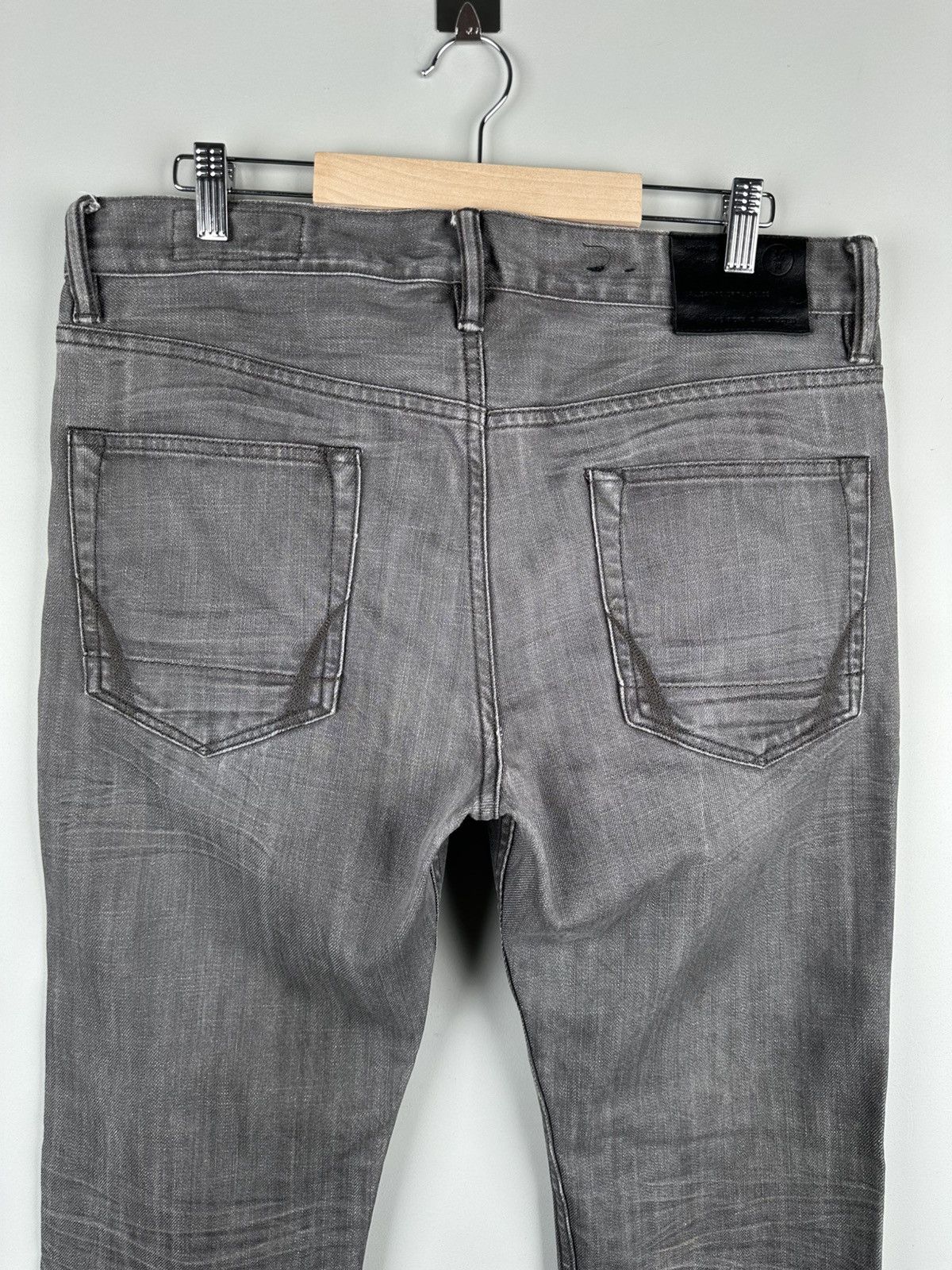 Allsaints AllSaints Nflag Iggy Avant Garde Distressed Denim Jeans Size US 32 / EU 48 - 4 Thumbnail