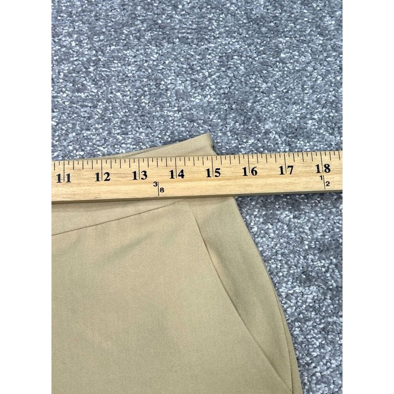 Ralph Lauren Lauren Ralph Dress Womens 6P Brown Pants Stretch High Rise Bootcut Leg Size 28" / US 6 / IT 42 - 3 Thumbnail