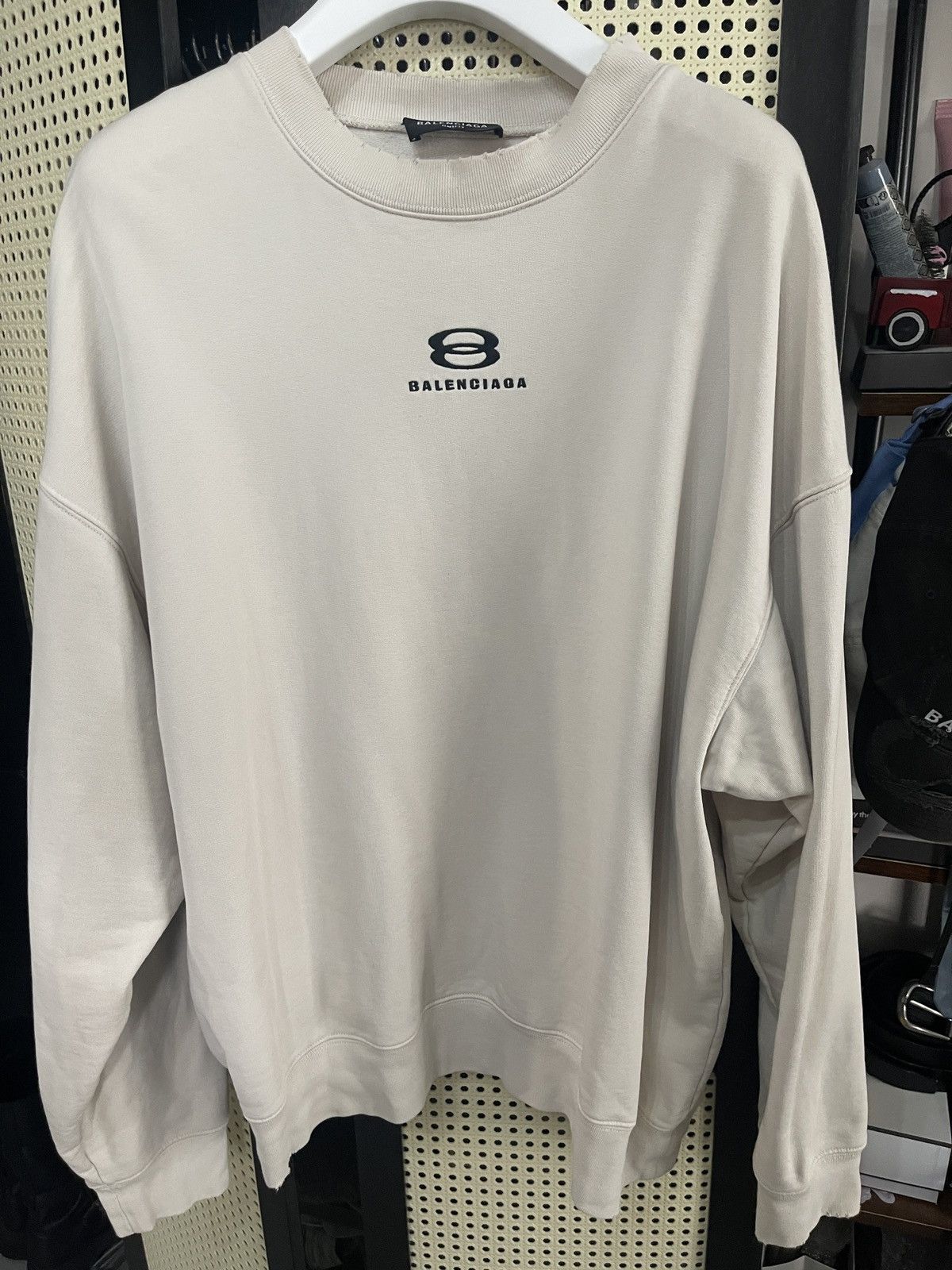 Balenciaga Balenciaga Unity Logo Sweatshirt Size US S / EU 44-46 / 1 - 1 Thumbnail