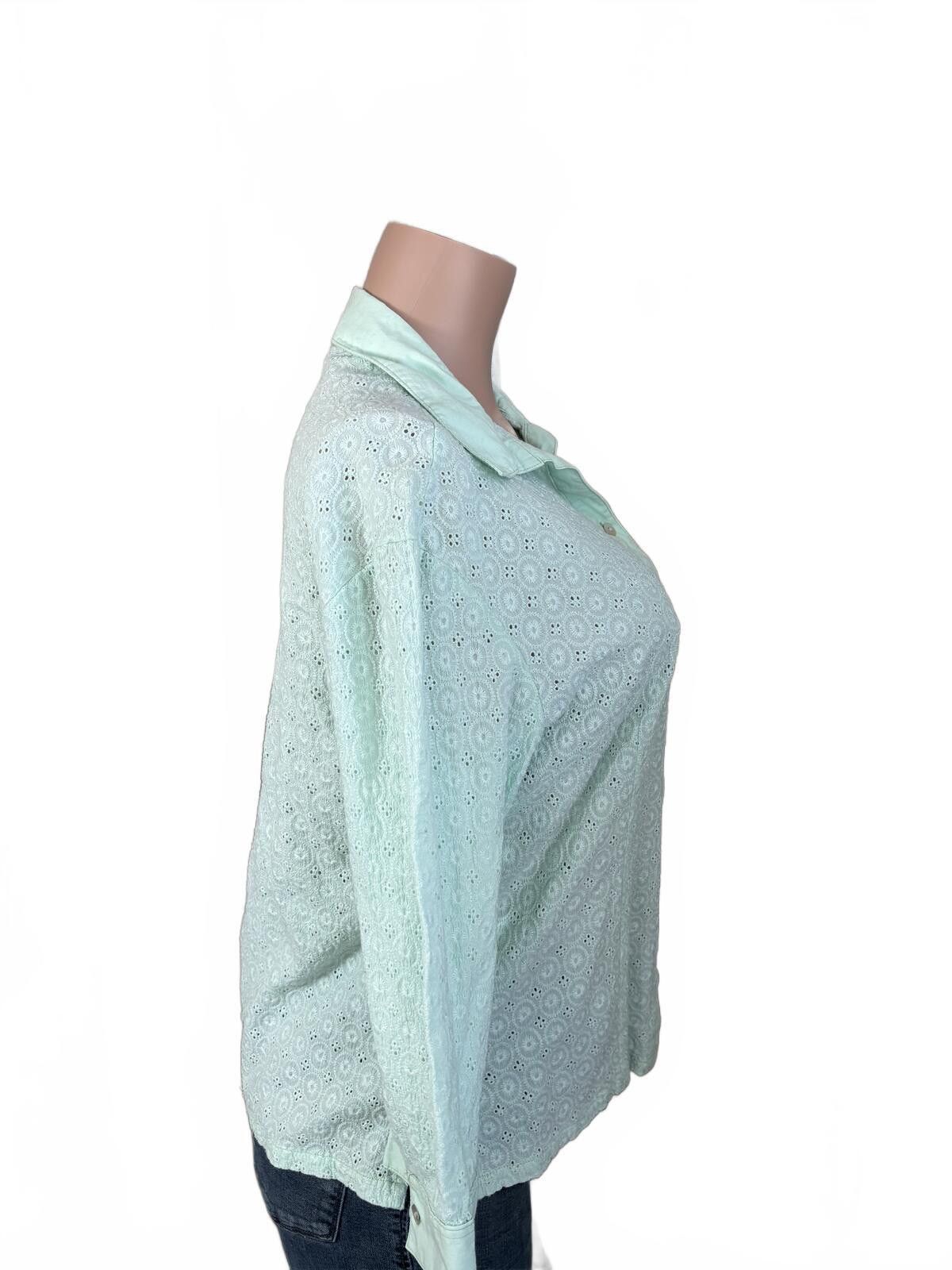 Other Fresh Produce Mint Green Eyelet Spring Boho top. M Size M / US 6-8 / IT 42-44 - 9 Thumbnail