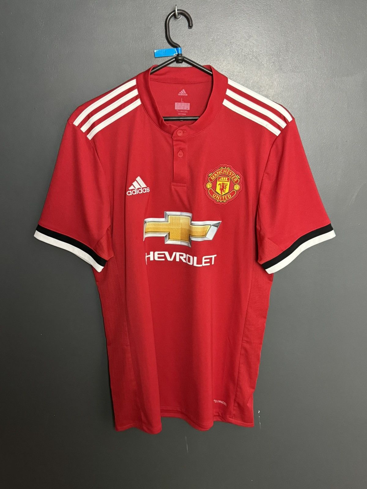 Adidas Manchester United 17/18 Home Alexis Sanchez Football Jersey Size US L / EU 52-54 / 3 - 2 Thumbnail