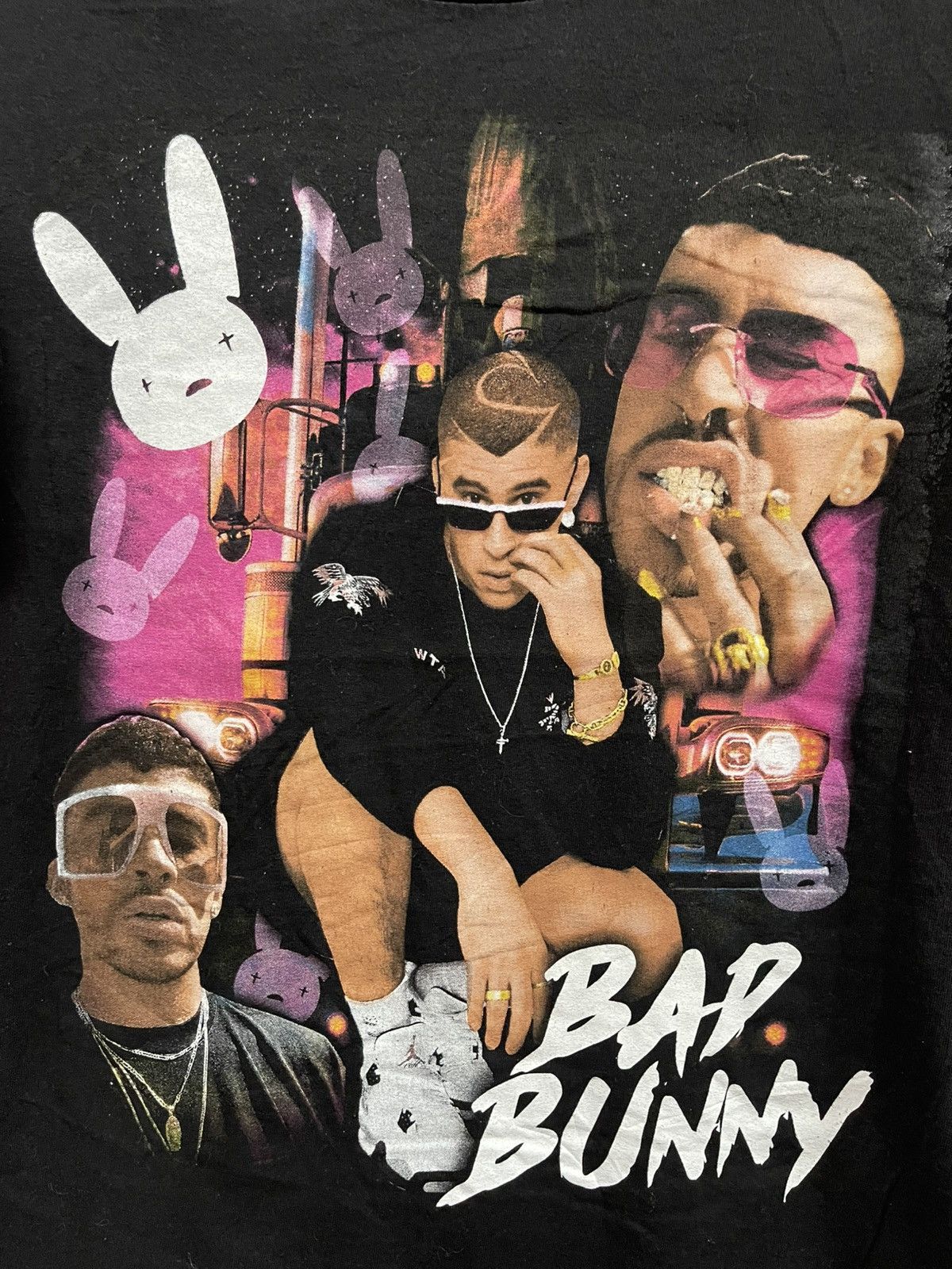 Rap Tees Bad Bunny Puerto Rican Rapper🔥🔥🔥 Size US S / EU 44-46 / 1 - 2 Thumbnail