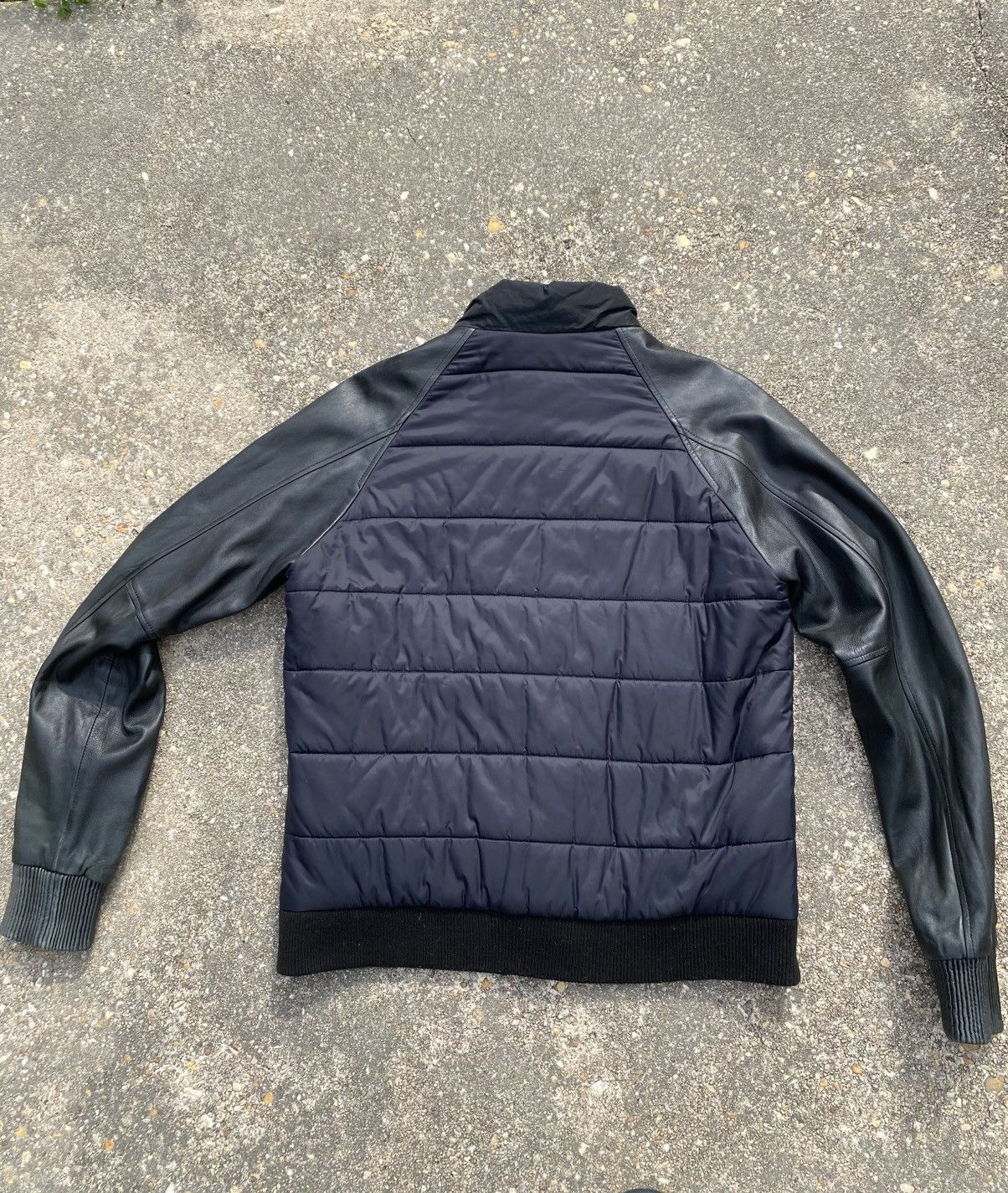 Undercover Undercover AW07 leather sleeve hybrid jacket Size US M / EU 48-50 / 2 - 2 Thumbnail