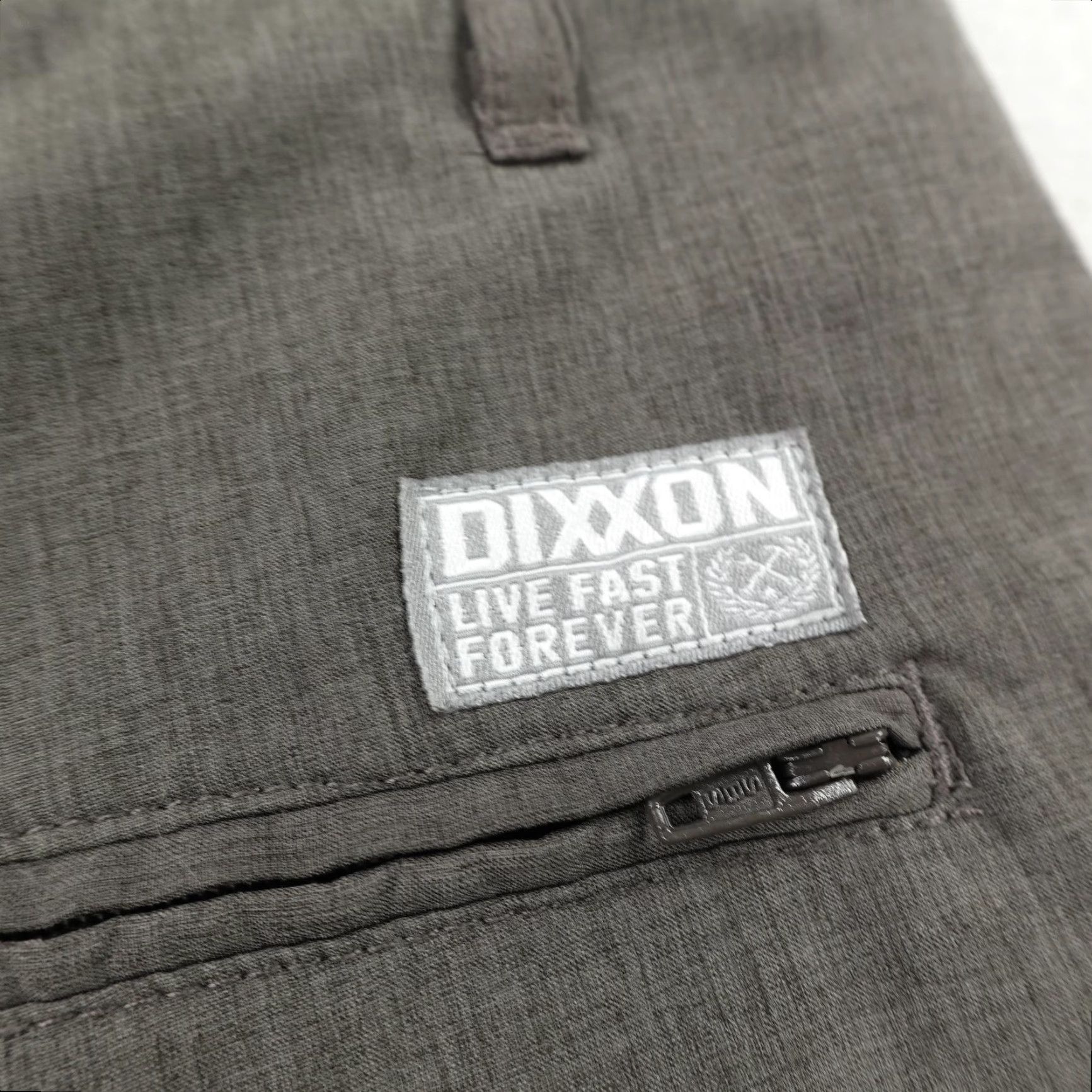 Vintage Dixxon Shorts Mens 40 Gray Performance Stretch Golf Chino Lightweight Summer Size US 40 / EU 56 - 6 Thumbnail