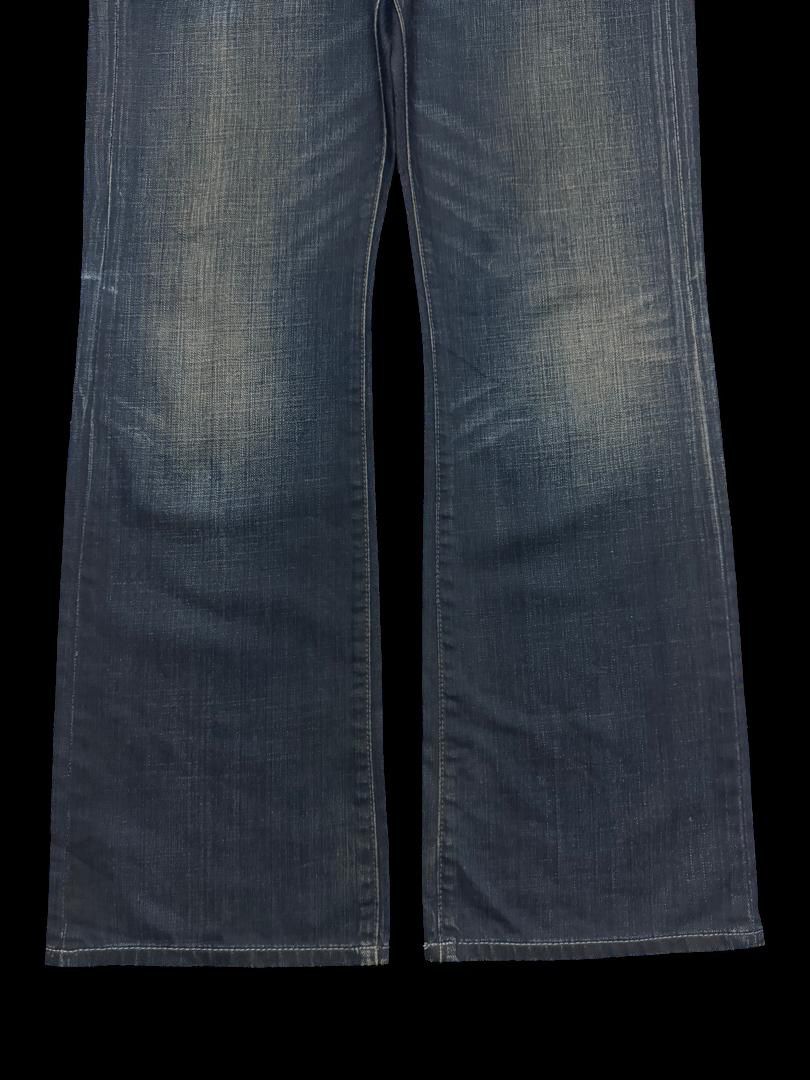 If Six Was Nine FLARE Insane Express🇯🇵 Jean Mudwash SlimFit Bootcut Dark Jean Size US 35 - 7 Thumbnail