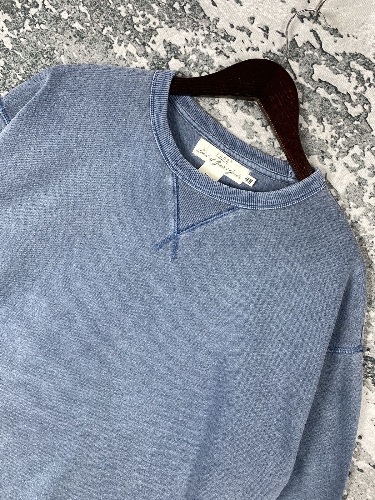H&M Vintage H&M LOGG Faded Sweatshirts Size US M / EU 48-50 / 2 - 2 Thumbnail