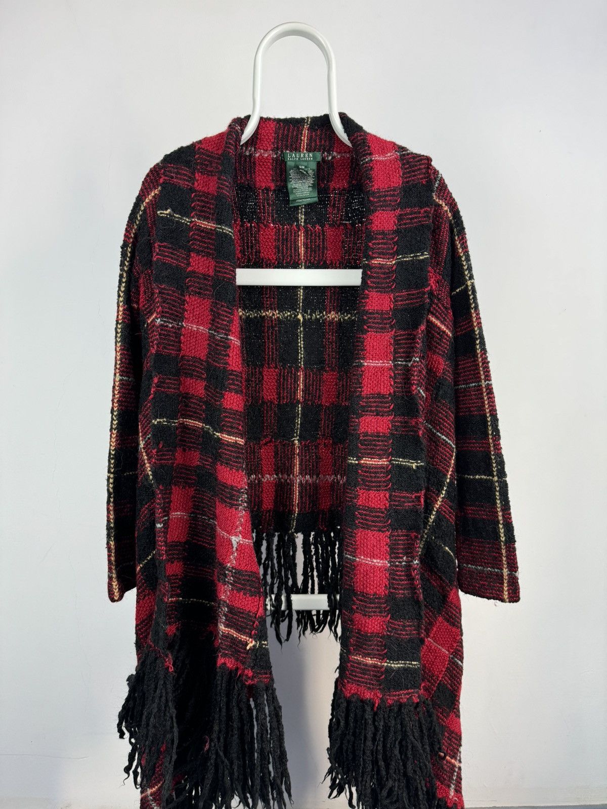 Vintage Lauren Ralph Lauren Long Poncho Cardigan