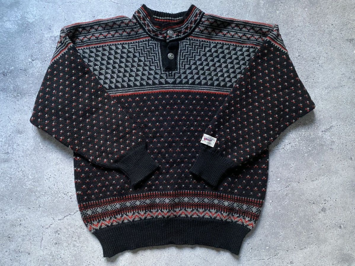 Dale Of Norway Vintage Dale Of Norway Sweater Icelandic Wool Ski Knit Size US L / EU 52-54 / 3 - 1 Thumbnail