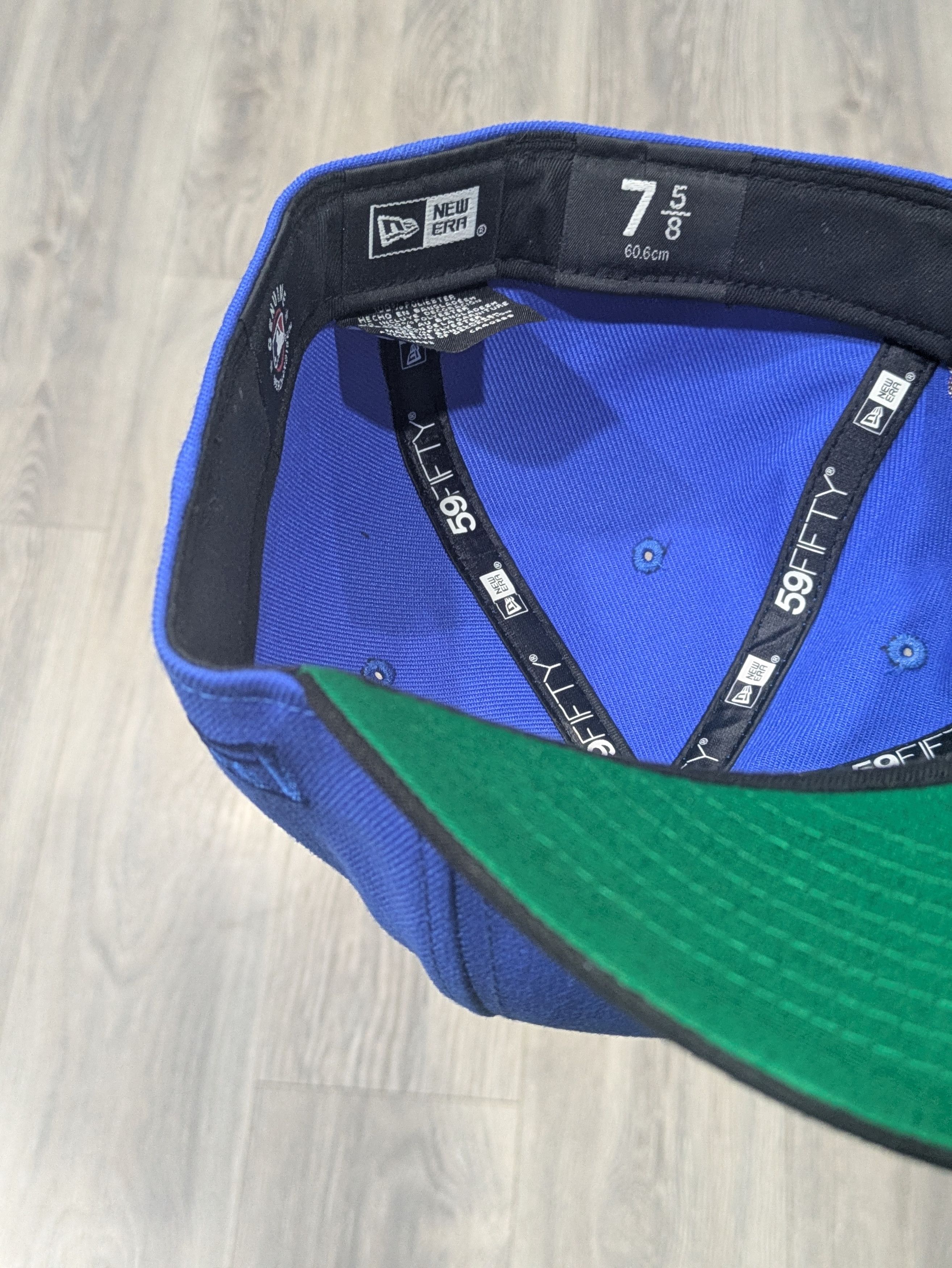 New Era 59fifty Cleveland Guardians 7 5/8 Blue Black Size ONE SIZE - 4 Thumbnail