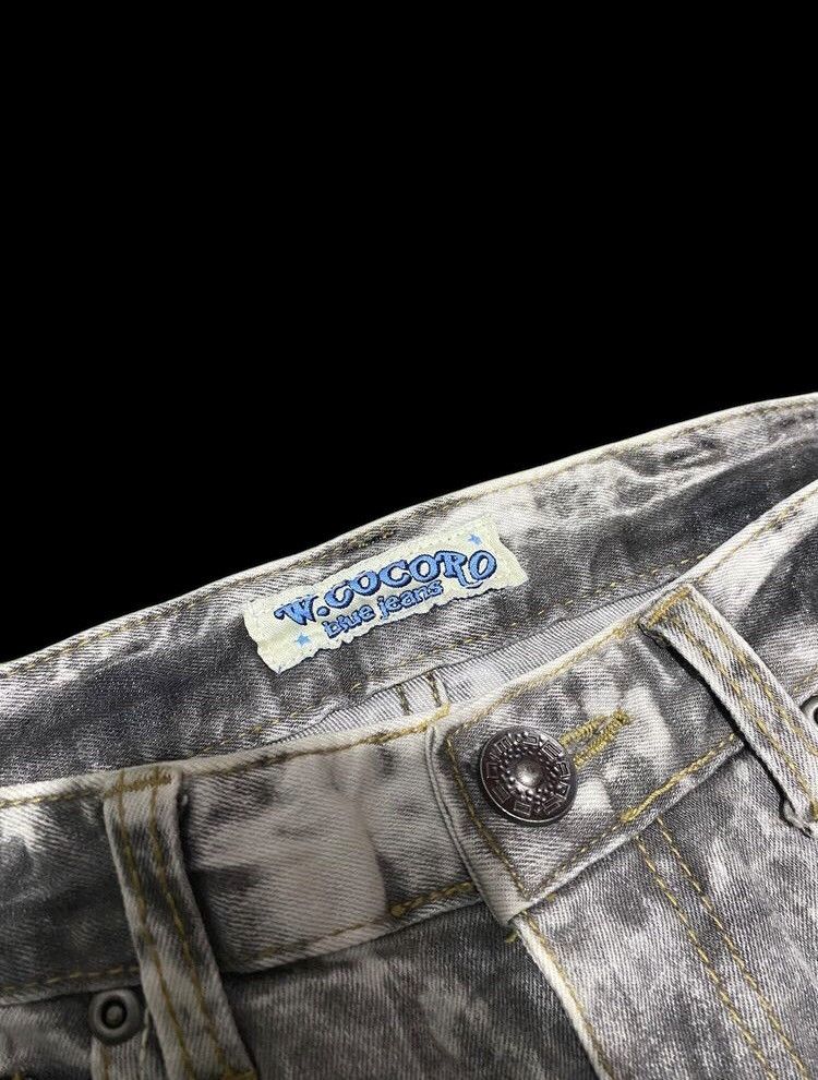 If Six Was Nine × Japanese Brand × Le Grande Bleu (L.G.B.) 🖤Acid Wash Jeans ~ W.Cocoro Skinny Fit🖤 Size US 31 - 6 Thumbnail