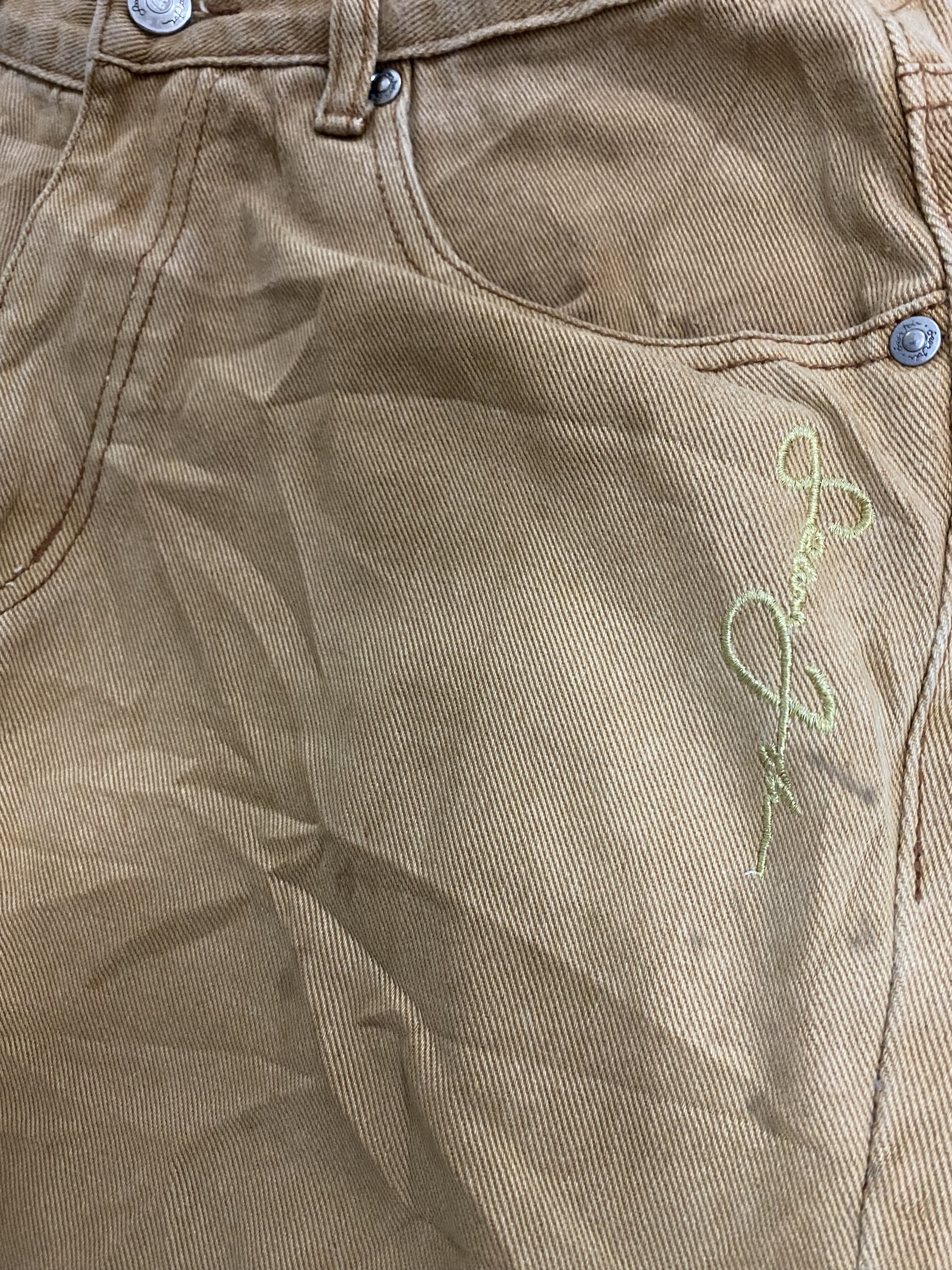 Japanese Brand × Sean John Loose Y2K Sean John Sunfaded Duck Denim Size US 31 - 5 Thumbnail