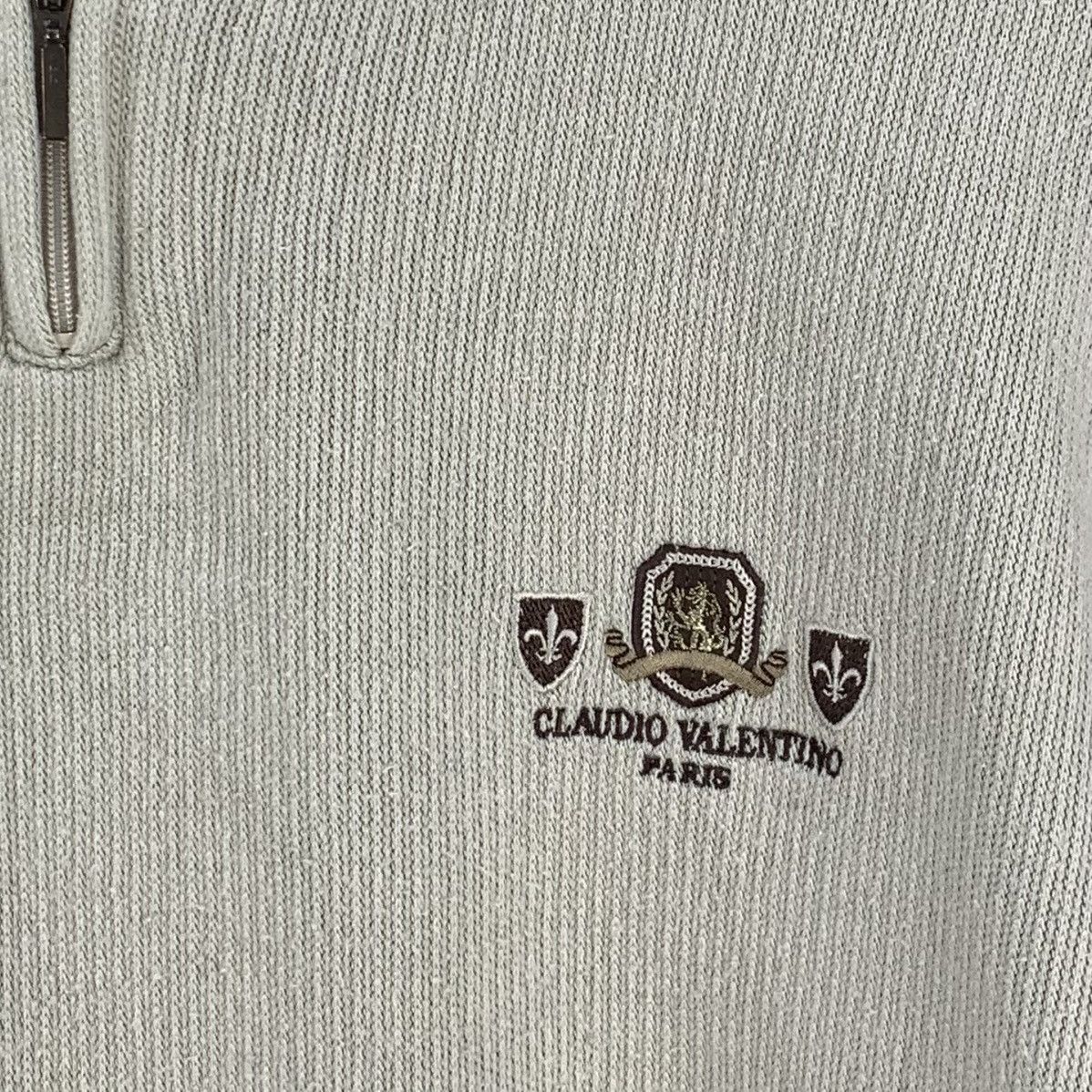 Japanese Brand Claudio Valentino Paris Vintage Pullover Sweatshirt Size US L / EU 52-54 / 3 - 9 Thumbnail