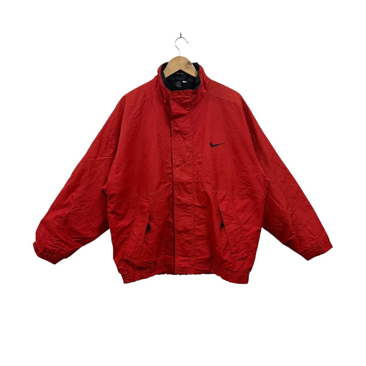Nike Vintage 90s Nike Red Storm Windbreaker Jacket Size US XL / EU 56 / 4 - 1 Thumbnail