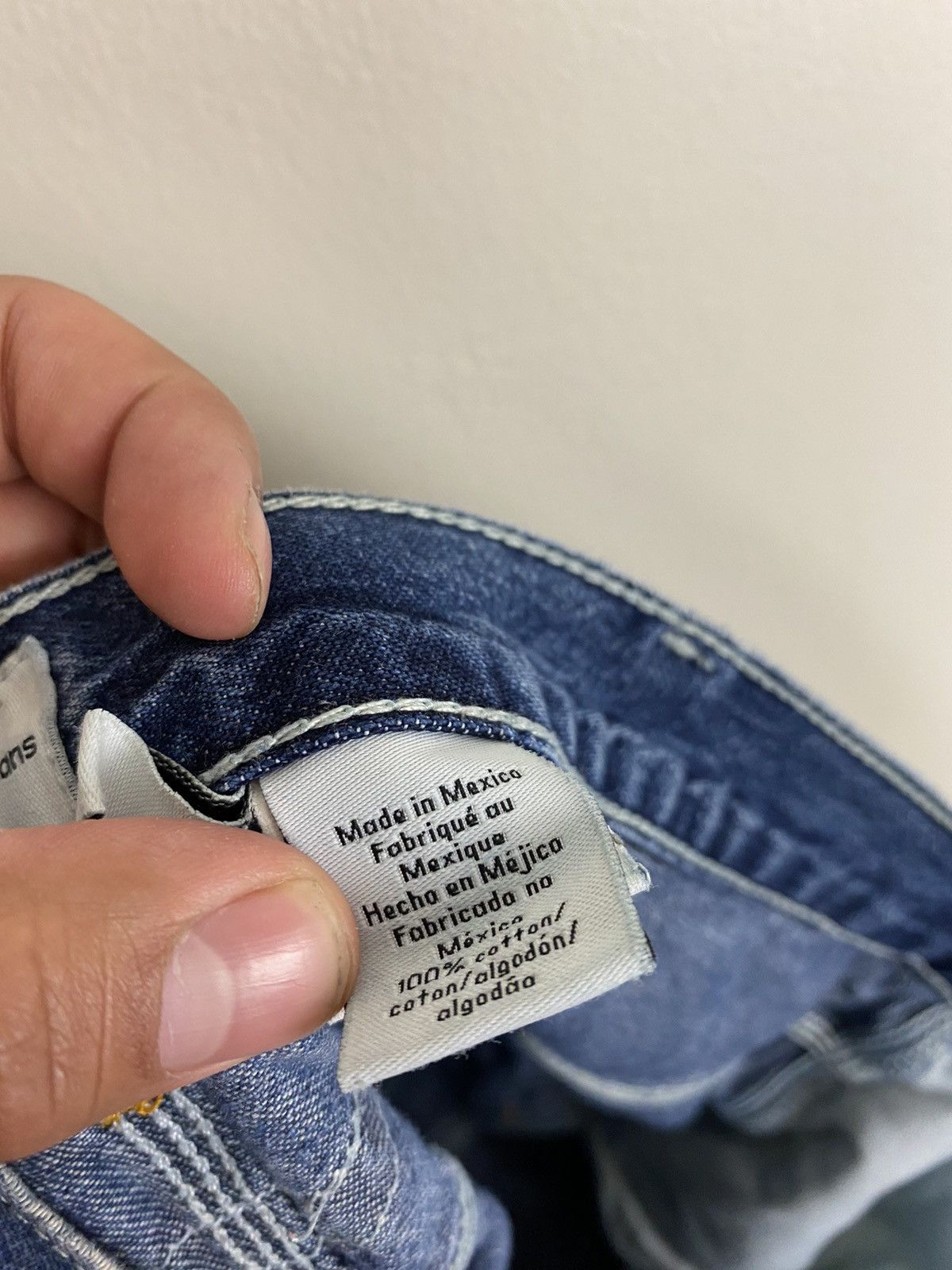 Calvin Klein × Vintage Vintage 90’s Calvin Klein Denim Jean Shorts Jorts y2k rare Size US 36 / EU 52 - 10 Thumbnail