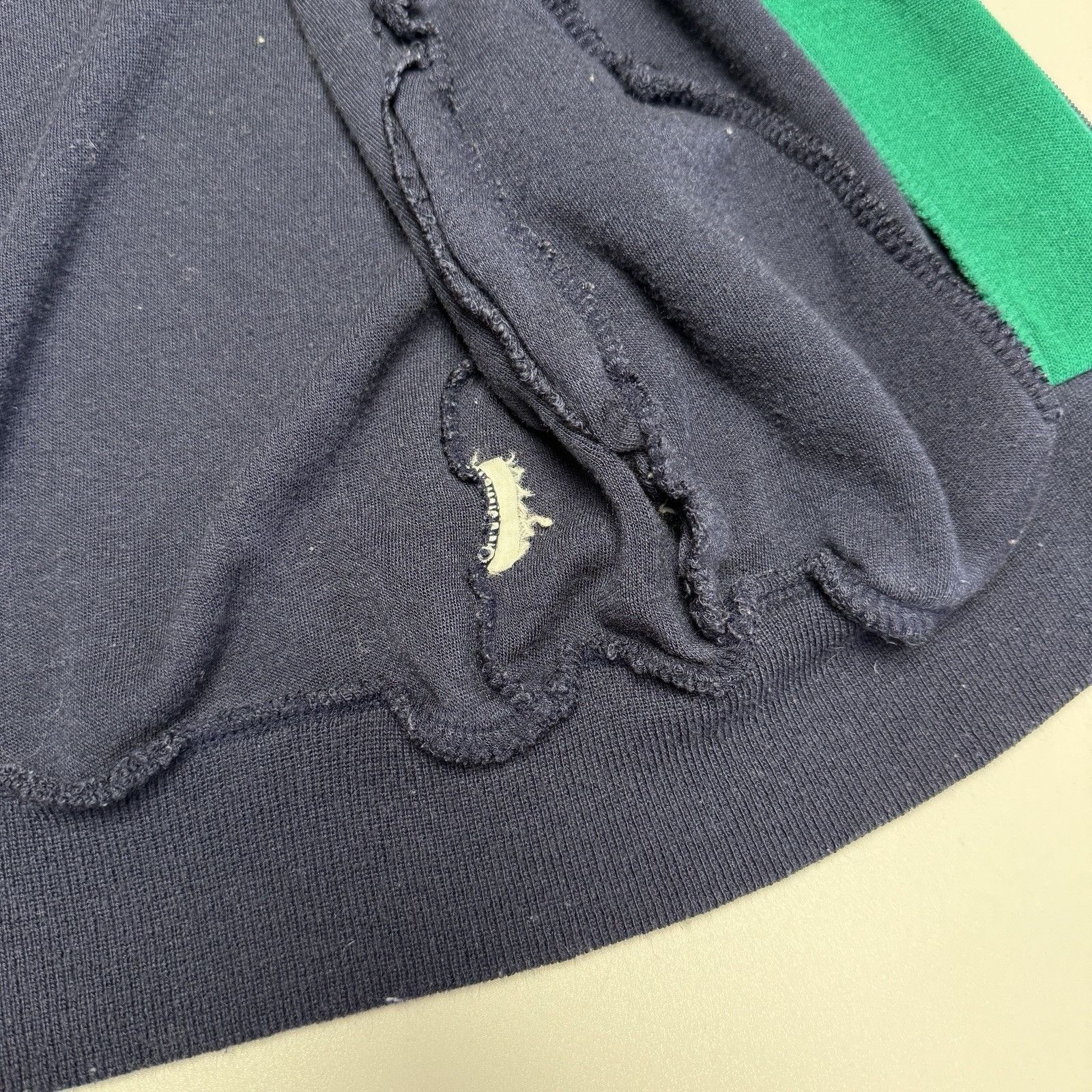 Pierre Cardin × Vintage Vintage Pierre Cardin Jacket Full Zip Mens Large Green/Blue Size US L / EU 52-54 / 3 - 16 Thumbnail