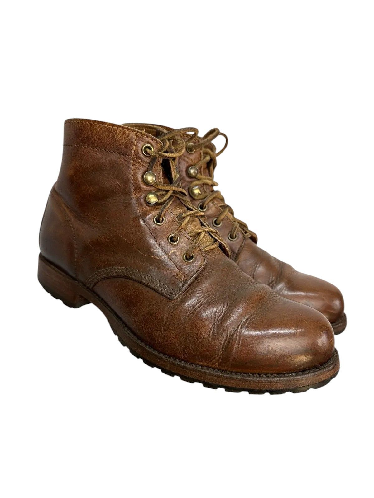 Leather Leather AS 98 STYLE AVANT-GARDE Boots BROGUE Guidi Size US 9 / EU 42 - 11 Thumbnail