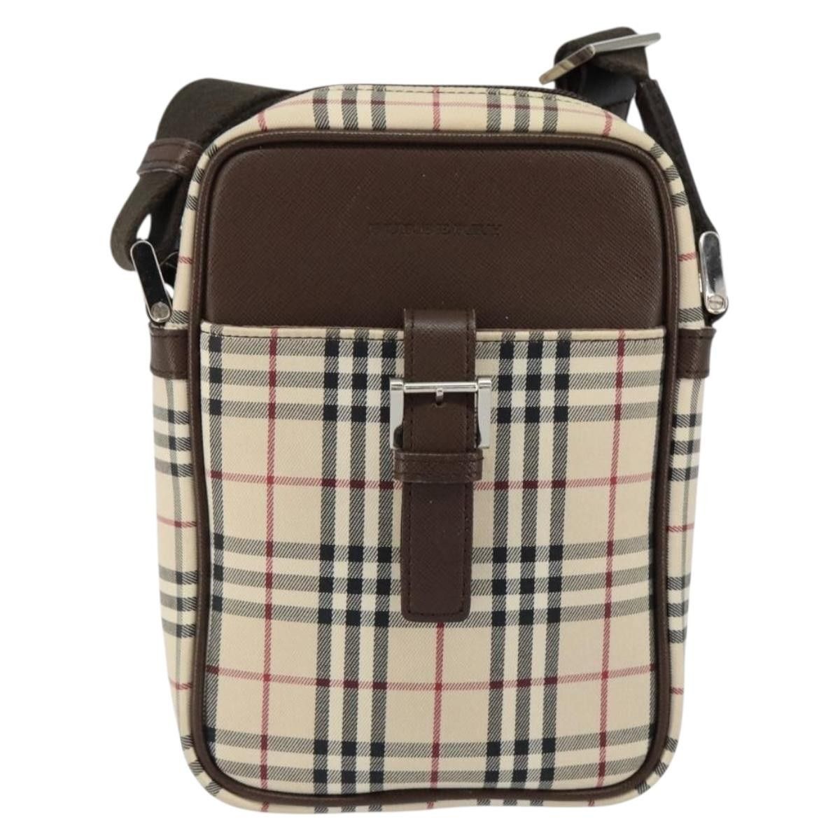 Burberry Burberry Nova check Shoulder bag Canvas and Leather Size ONE SIZE - 1 Thumbnail