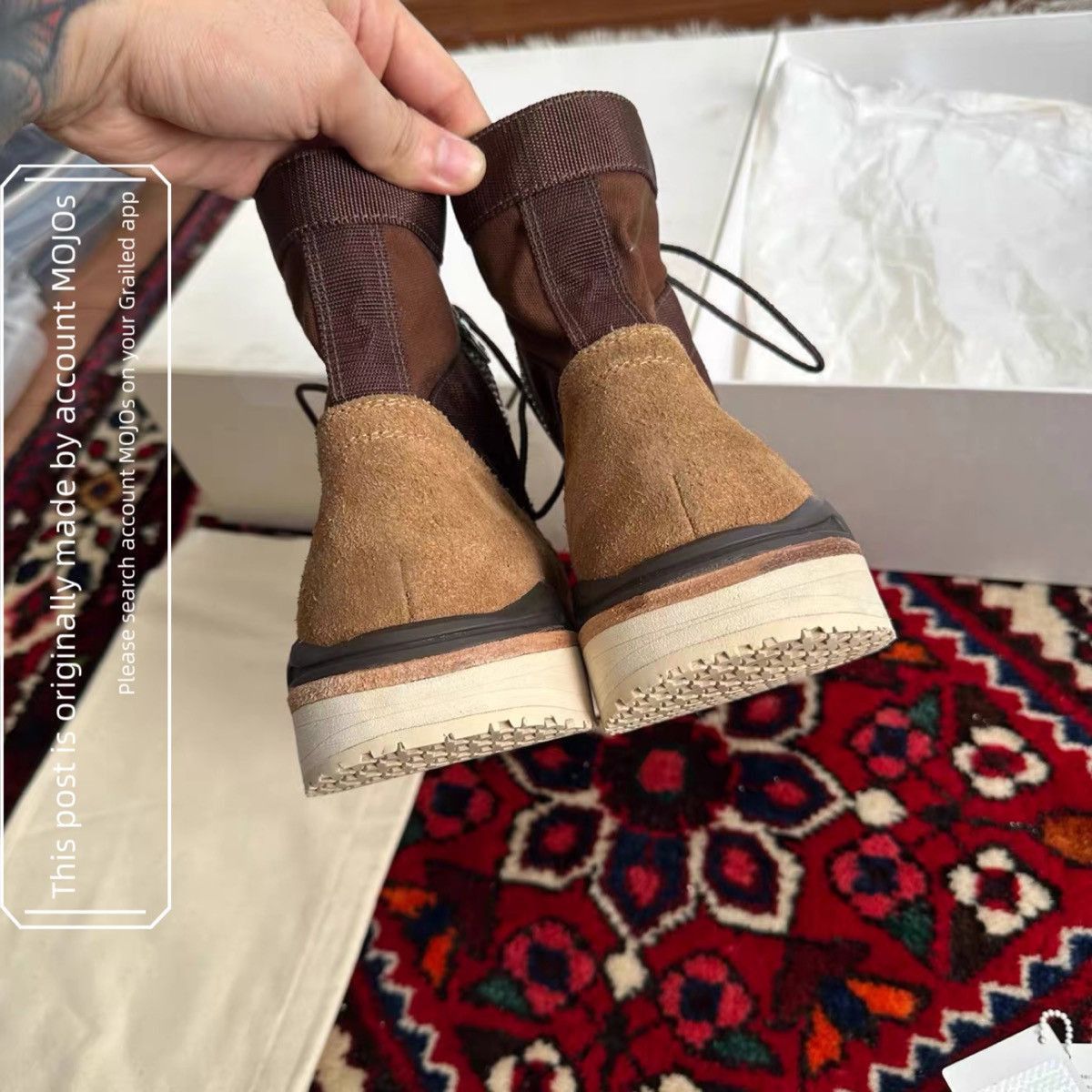 Visvim Sz 10 Visvim 18SS SPOT 7-Hole Light Brown Boots moj.os35 Size US 10 / EU 43 - 7 Thumbnail