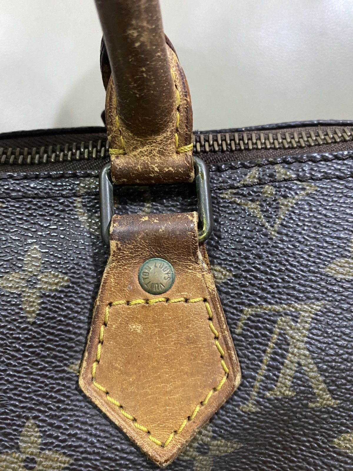 Louis Vuitton Authentic Vintage Louis Vuitton Monogram Speedy 30 Size ONE SIZE - 12 Thumbnail