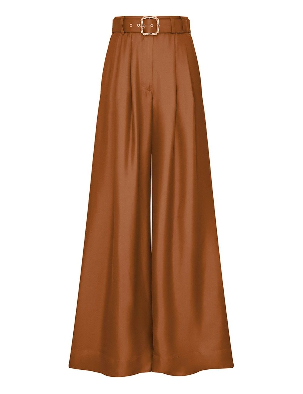 oc11z0925 Illustration Double Tuck Pant in Cognac