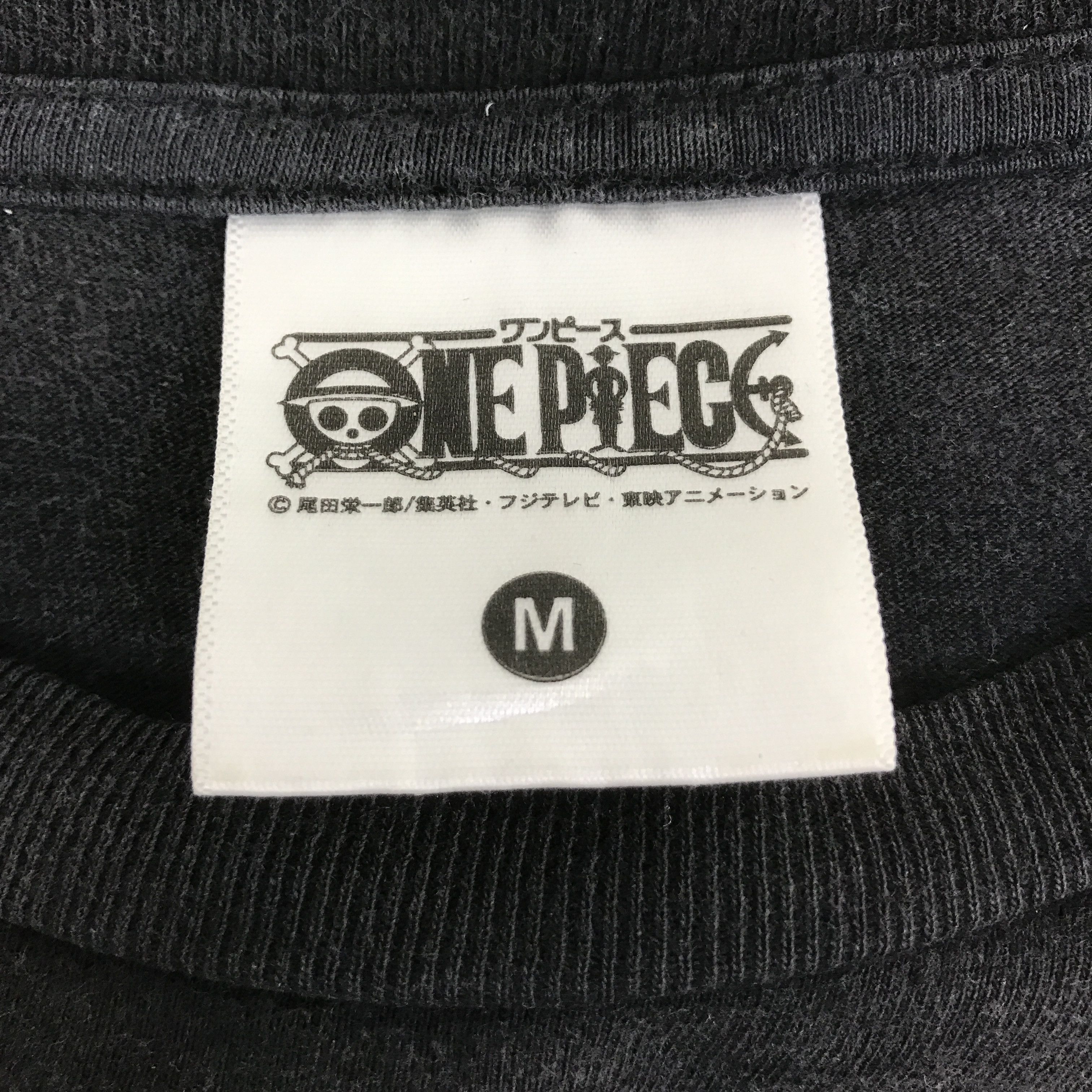 One Piece ONE PIECE ACE BLACK FADED T-SHIRT K117B11 Size US M / EU 48-50 / 2 - 8 Thumbnail