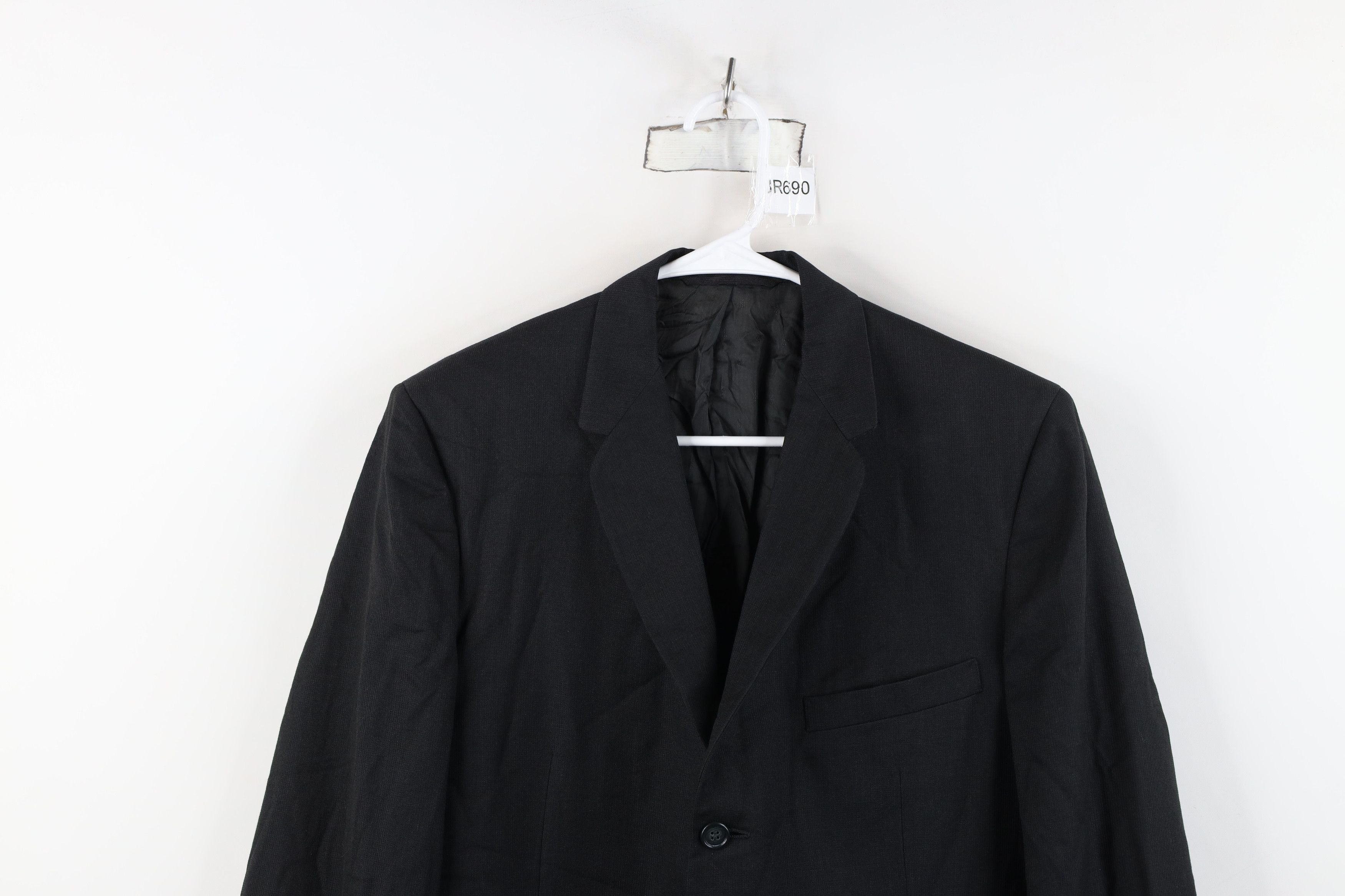 Vintage Vintage 60s Streetwear Suit Coat Blazer Jacket Black USA Size US L / EU 52-54 / 3 - 2 Thumbnail