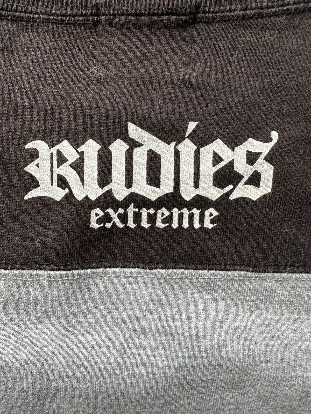 RUDE GALLERY 00's Rudies '' Extreme'' raglan style tee Size US M / EU 48-50 / 2 - 13 Thumbnail