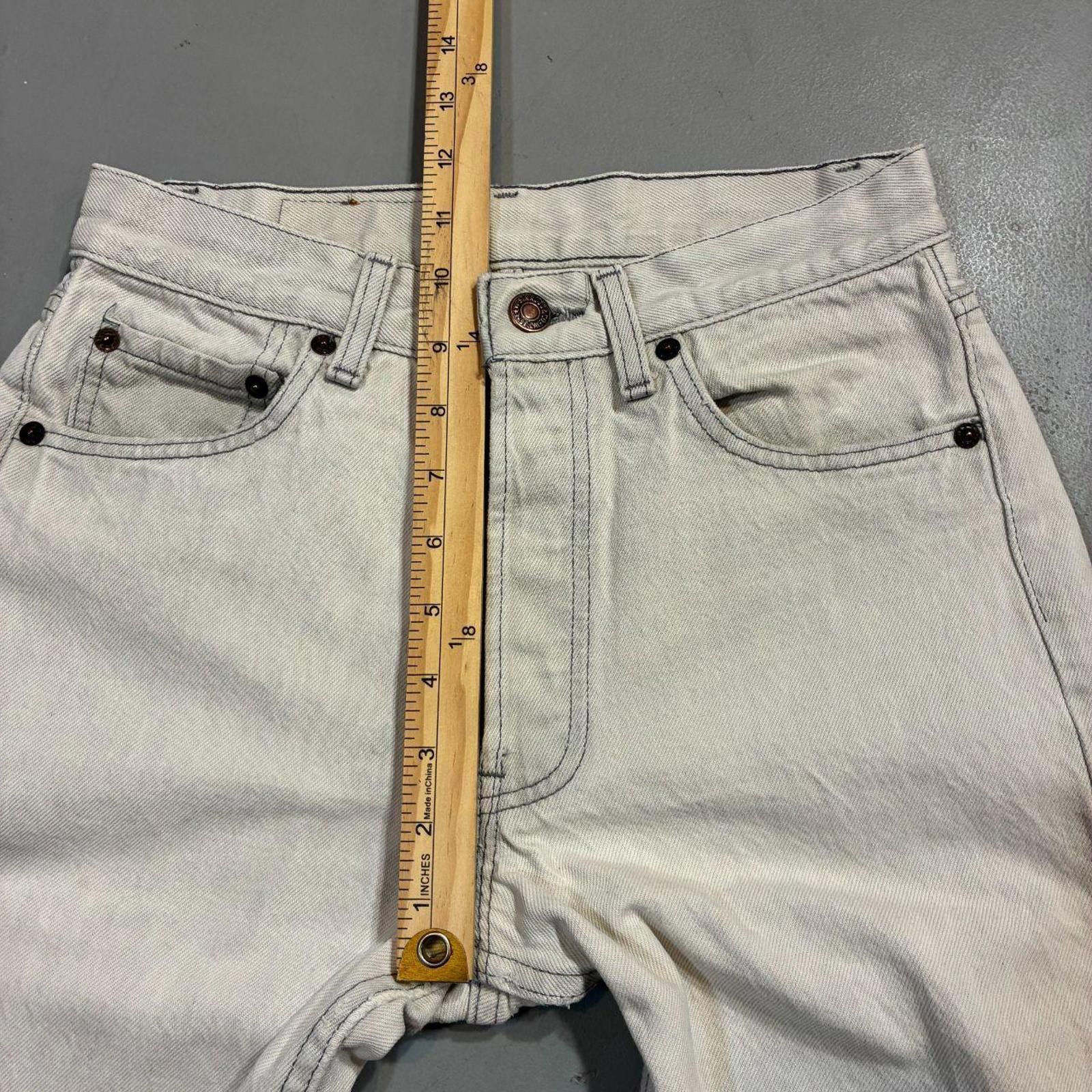 Levi's 80s Levi's Light Acid Wash 501 Jeans 27 x 29.5 Button-Fly Size US 28 / EU 44 - 8 Thumbnail
