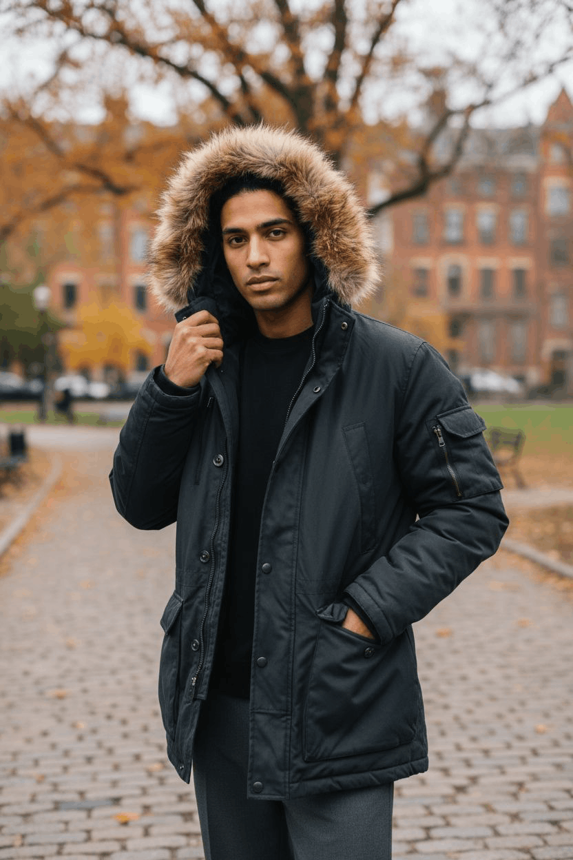 Japanese Brand ASK ENQUIRED FUR HOODIE JACKET FR005 Size US L / EU 52-54 / 3 - 18 Thumbnail