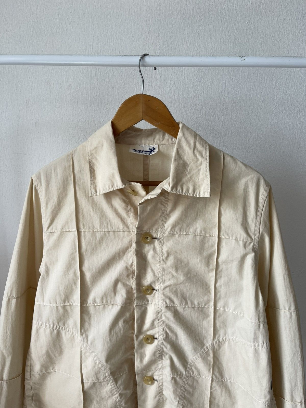Issey Miyake 90s Hai sporting Gear patchwork style jacket Size US L / EU 52-54 / 3 - 3 Thumbnail