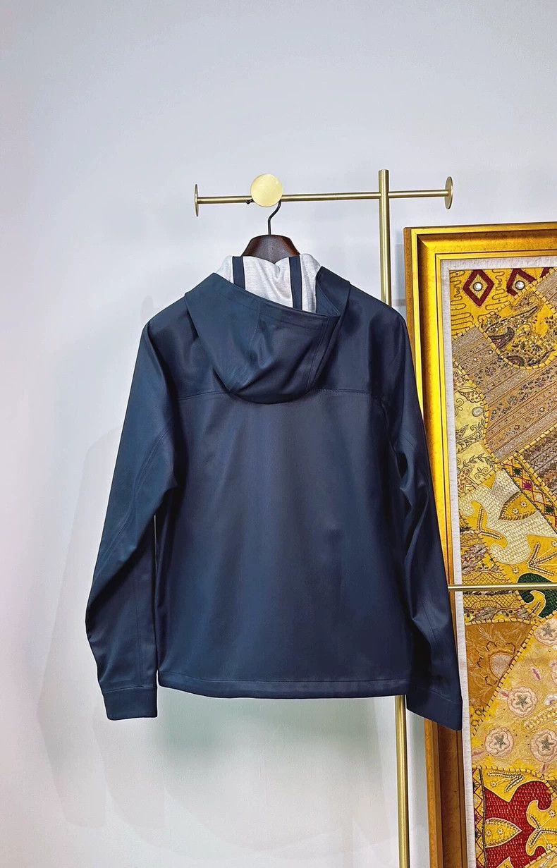 Loro Piana LORO PIANA Men's waterproof double layer silk jacket Size US M / EU 48-50 / 2 - 7 Thumbnail