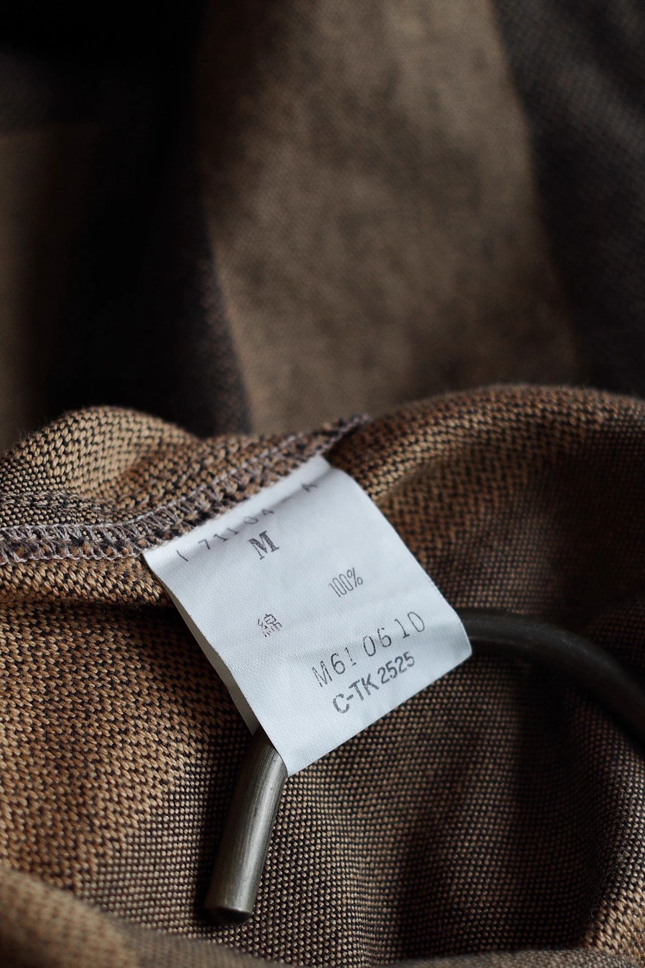 Issey Miyake Issey Miyake 90s Collar Shirt M Black Brown & Bronze Yellow Size US M / EU 48-50 / 2 - 7 Thumbnail