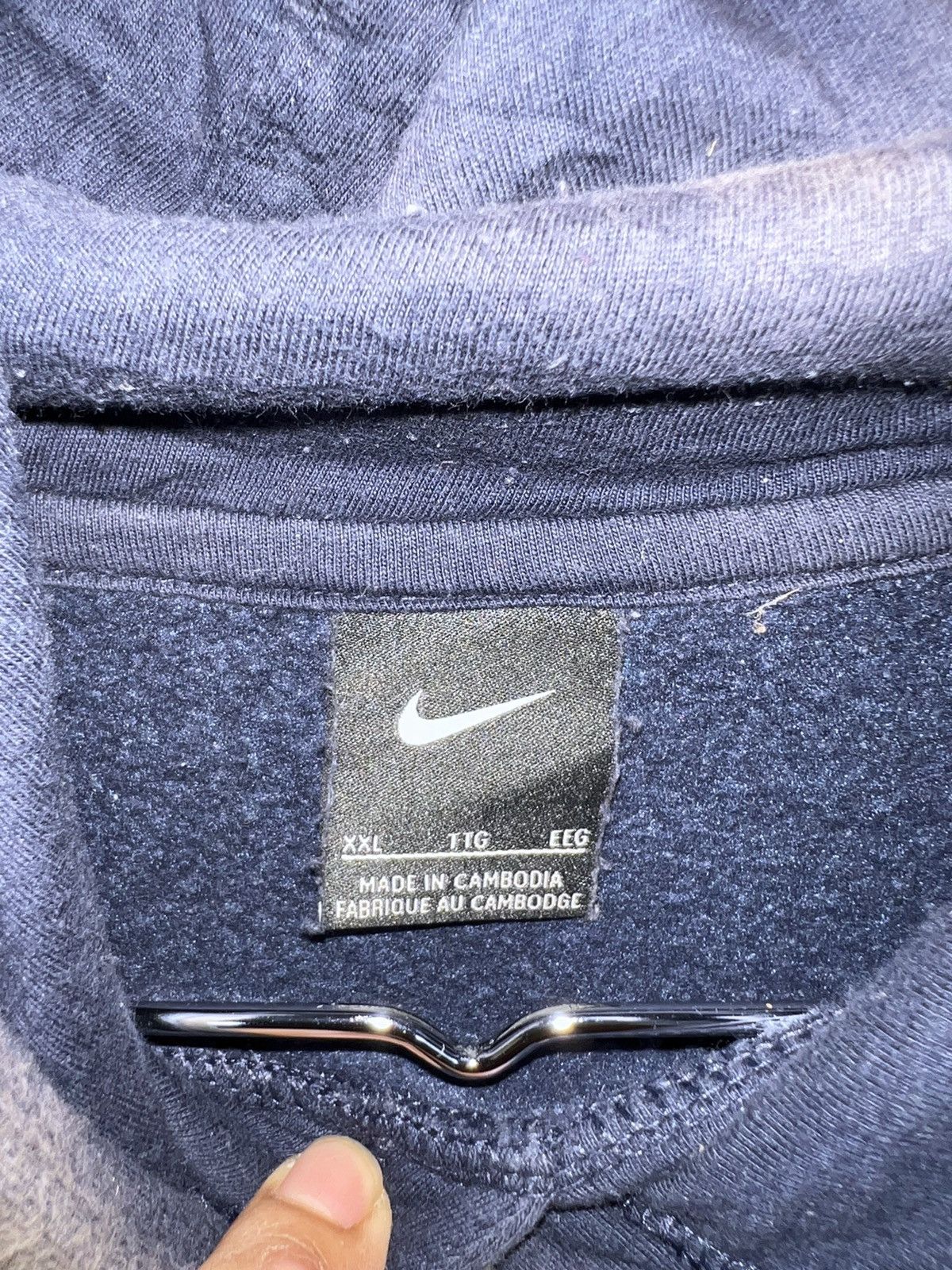 Nike Vintage Nike Faded Hoodies Size US XXL / EU 58 / 5 - 4 Thumbnail