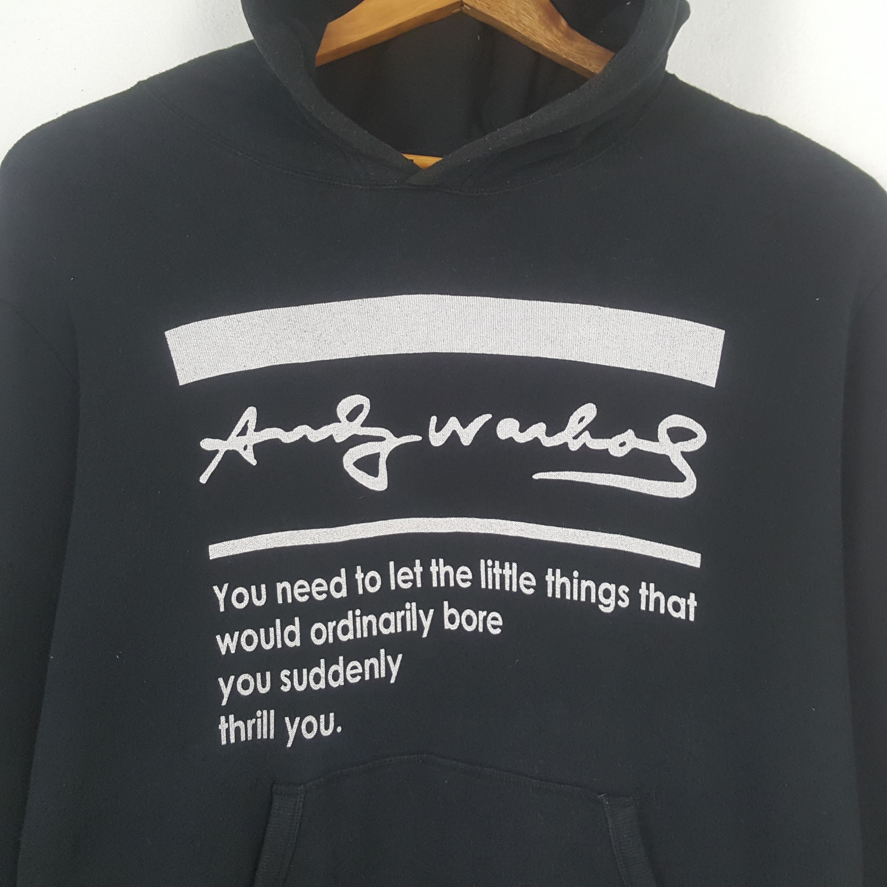 Andy Warhol × Uniqlo × Vintage Vintage ANDY WARHOL x UNIQLO Art Brand Hoodies C291N9 Size US L / EU 52-54 / 3 - 2 Thumbnail