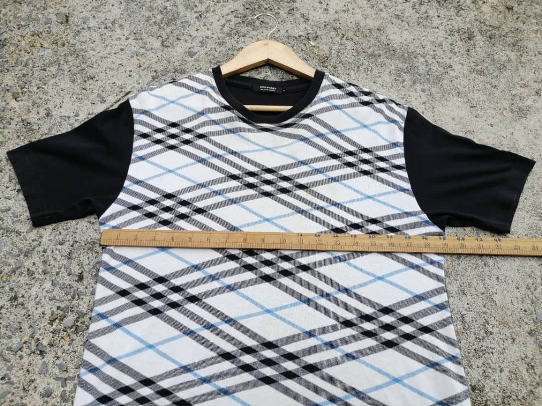 Burberry × Japanese Brand Burberry Black Label Plaid Tee Size US M / EU 48-50 / 2 - 2 Thumbnail