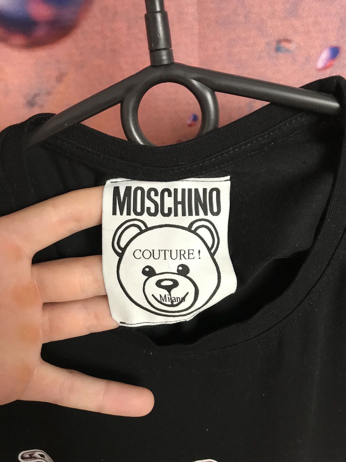Moschino Moschino luxury streetwear tee Size US L / EU 52-54 / 3 - 5 Thumbnail