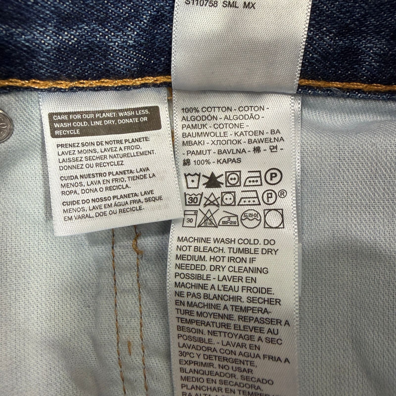 Levi's Levis 505 Regular Fit Jeans Men's 36x32 Blue NEW NWT Size US 36 / EU 52 - 4 Thumbnail
