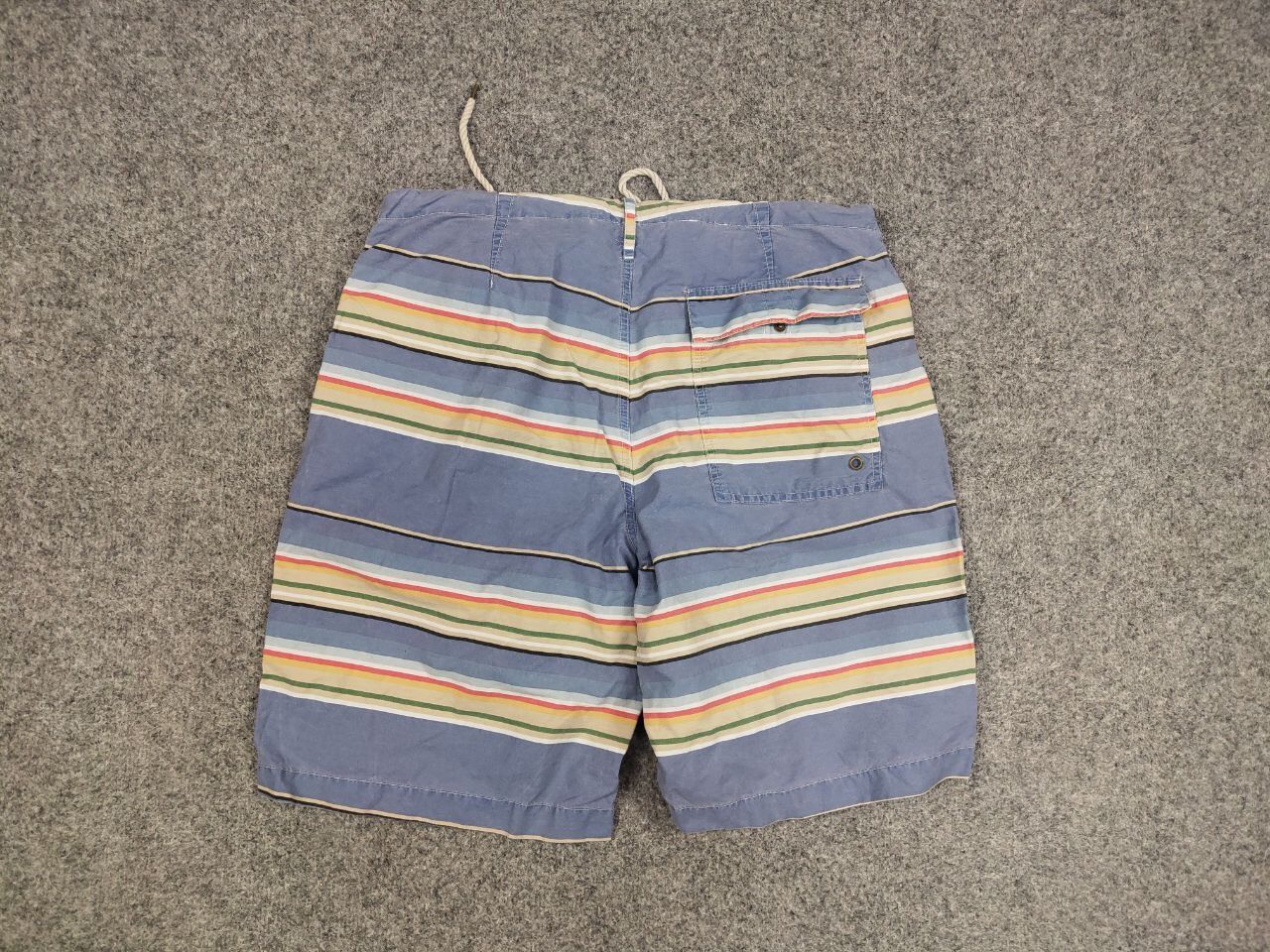 Polo Ralph Lauren Vintage 90's Polo Ralph Lauren Canvas Blue Striped Shorts Size US 36 / EU 52 - 9 Thumbnail