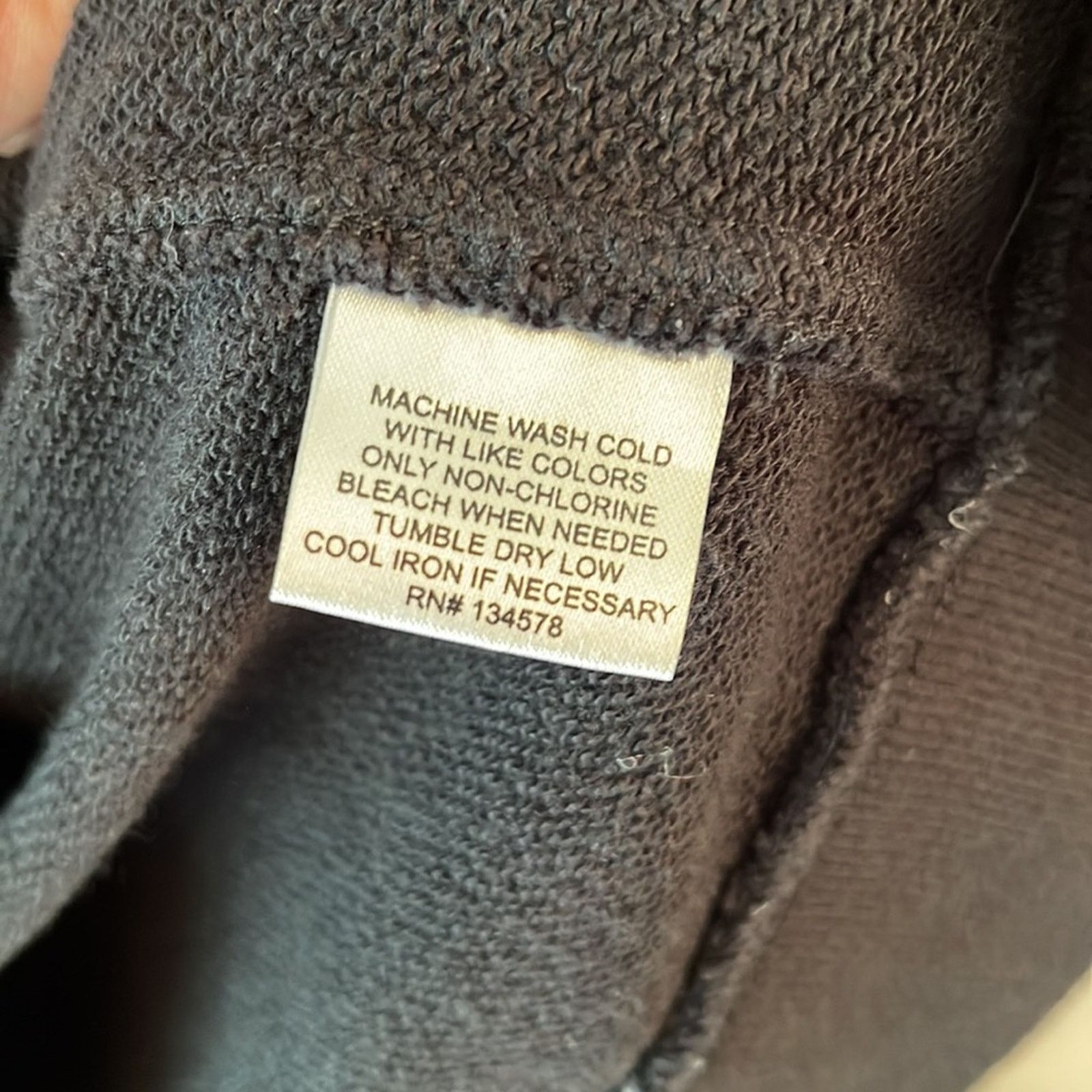 Vineyard Vines Vineyard Vines Black French Terry 1/4 Zip Sweatshirt Size XL Size XL / US 12-14 / IT 48-50 - 4 Thumbnail