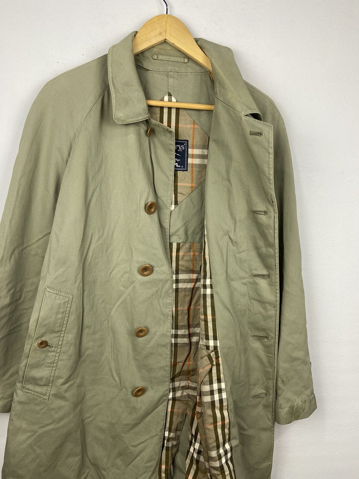 Burberry × Other Vintage Burberrys Trench Coat Jacket Size L / US 10 / IT 46 - 6 Thumbnail