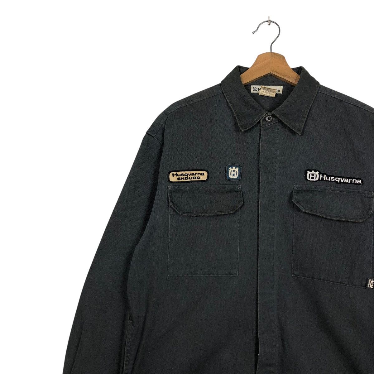Japanese Brand 🔥VINTAGE CHORE WORK JACKET HUSQVARNA ISSEY MIYAKE Size US M / EU 48-50 / 2 - 9 Thumbnail