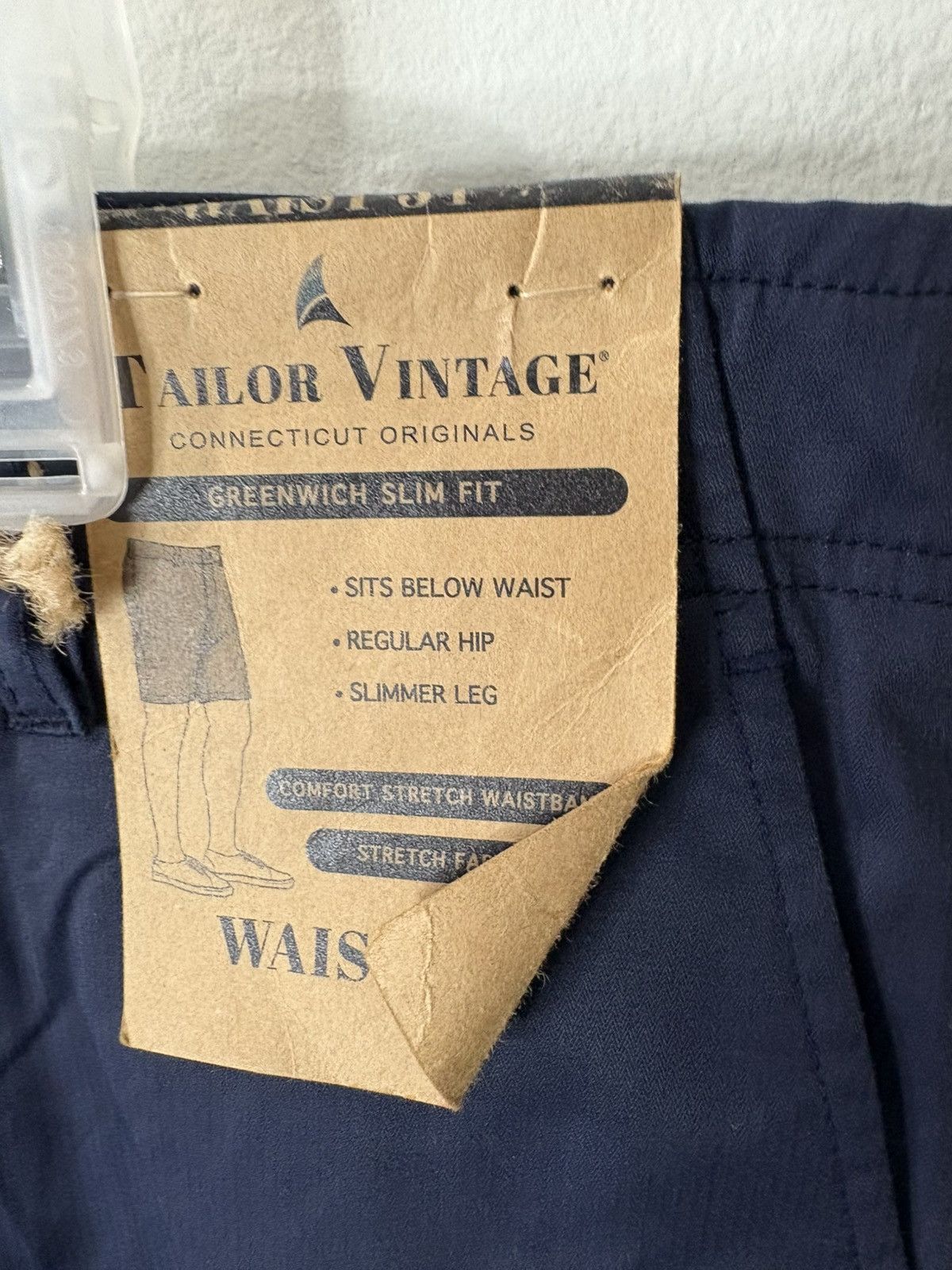 Vintage NWT Tailor vintage shorts stretch waist size 34 Size US 34 / EU 50 - 4 Thumbnail